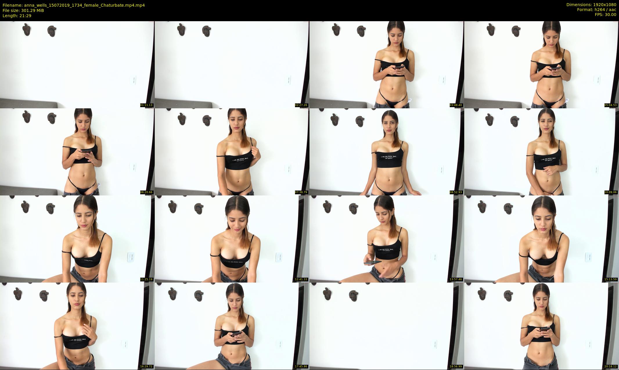 anna_wells — 22 minute Chaturbate female cam show recording, 1080p, Jul 15, 2019