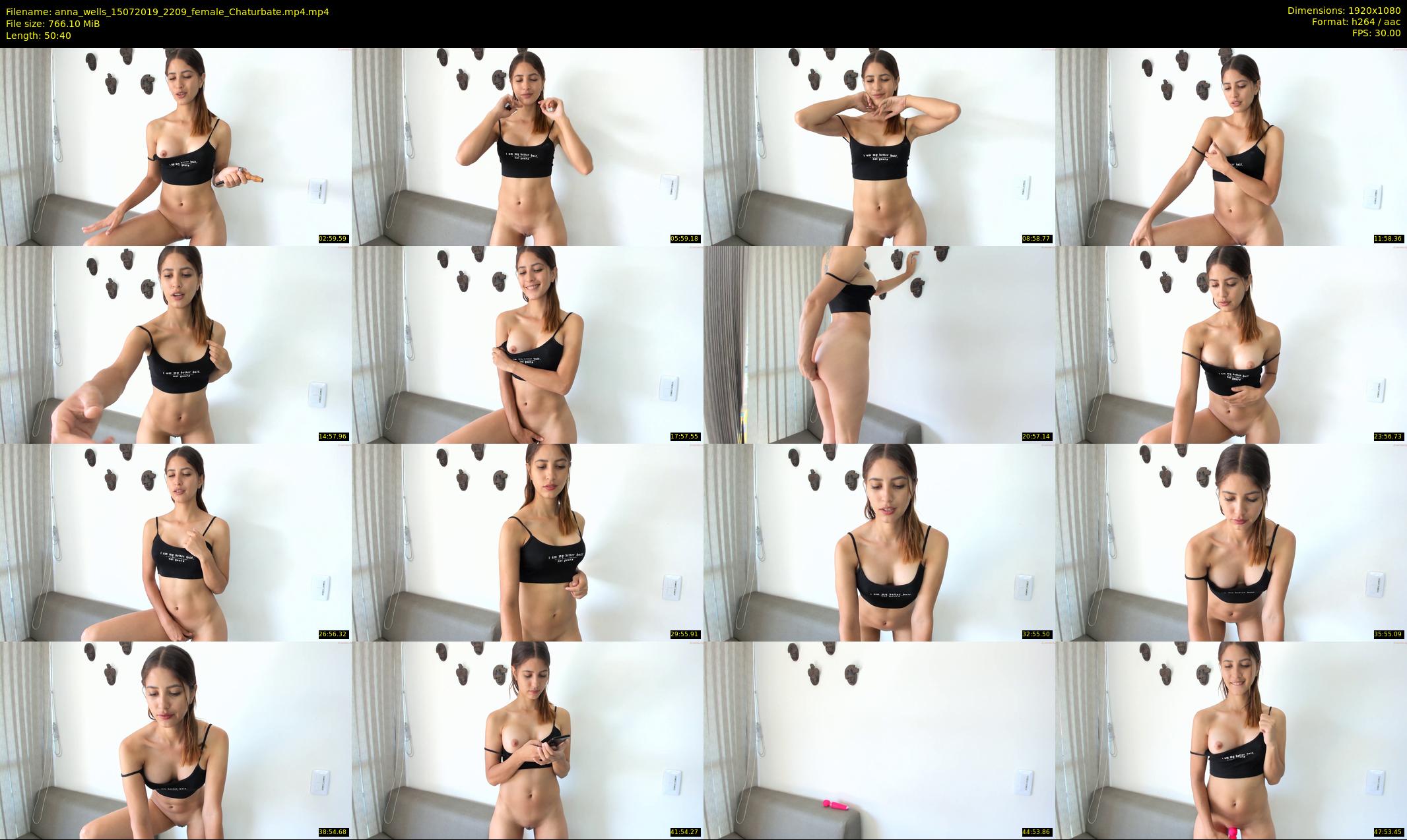 anna_wells — 51 minute Chaturbate female cam show recording, 1080p, Jul 15, 2019