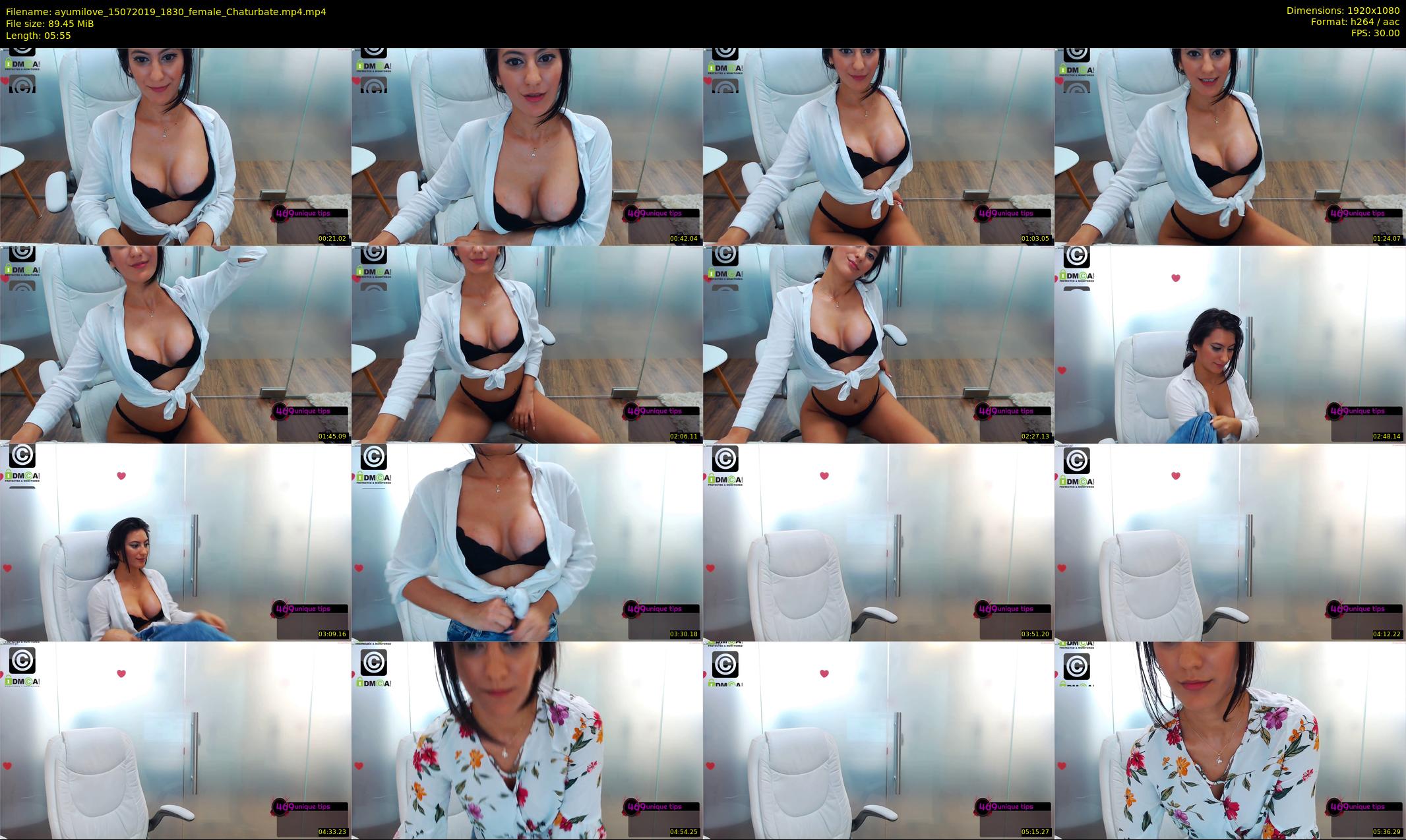 ayumilove — 6 minute Chaturbate female cam show recording, 1080p, Jul 15, 2019