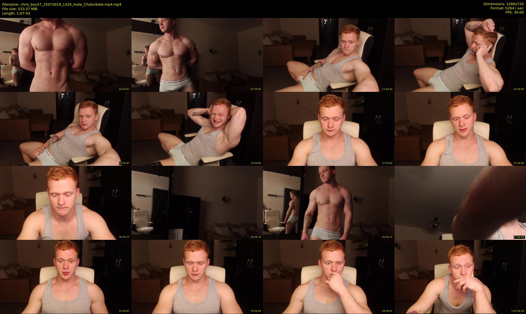 chris_boy37 — 68 minute Chaturbate male cam show recording, 720p, Jul 15, 2019