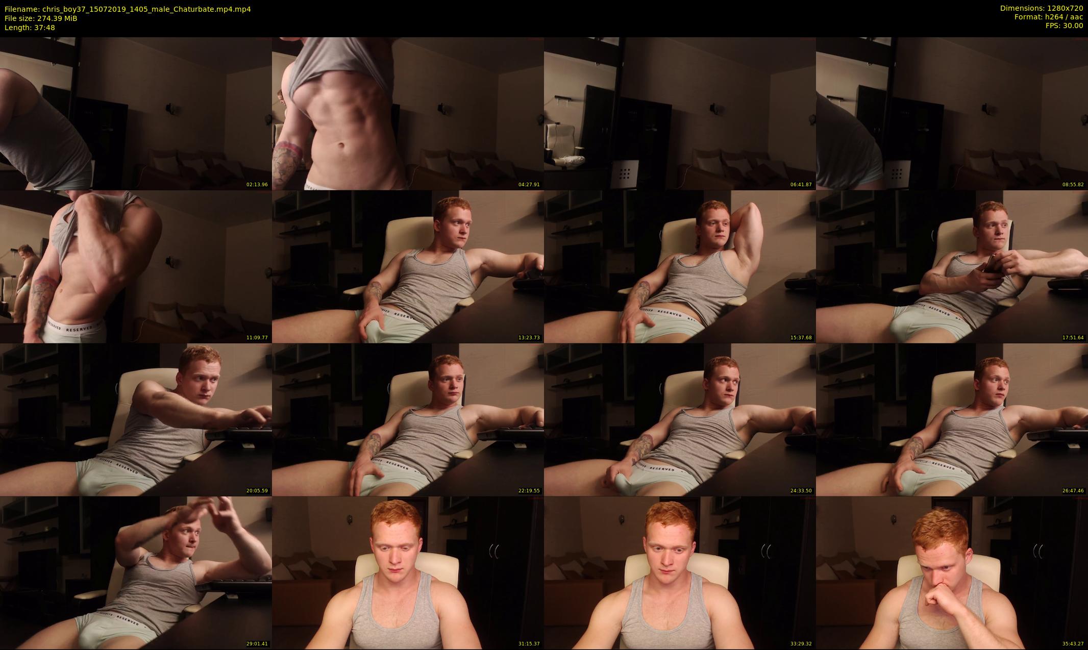 chris_boy37 — 38 minute Chaturbate male cam show recording, 720p, Jul 15, 2019
