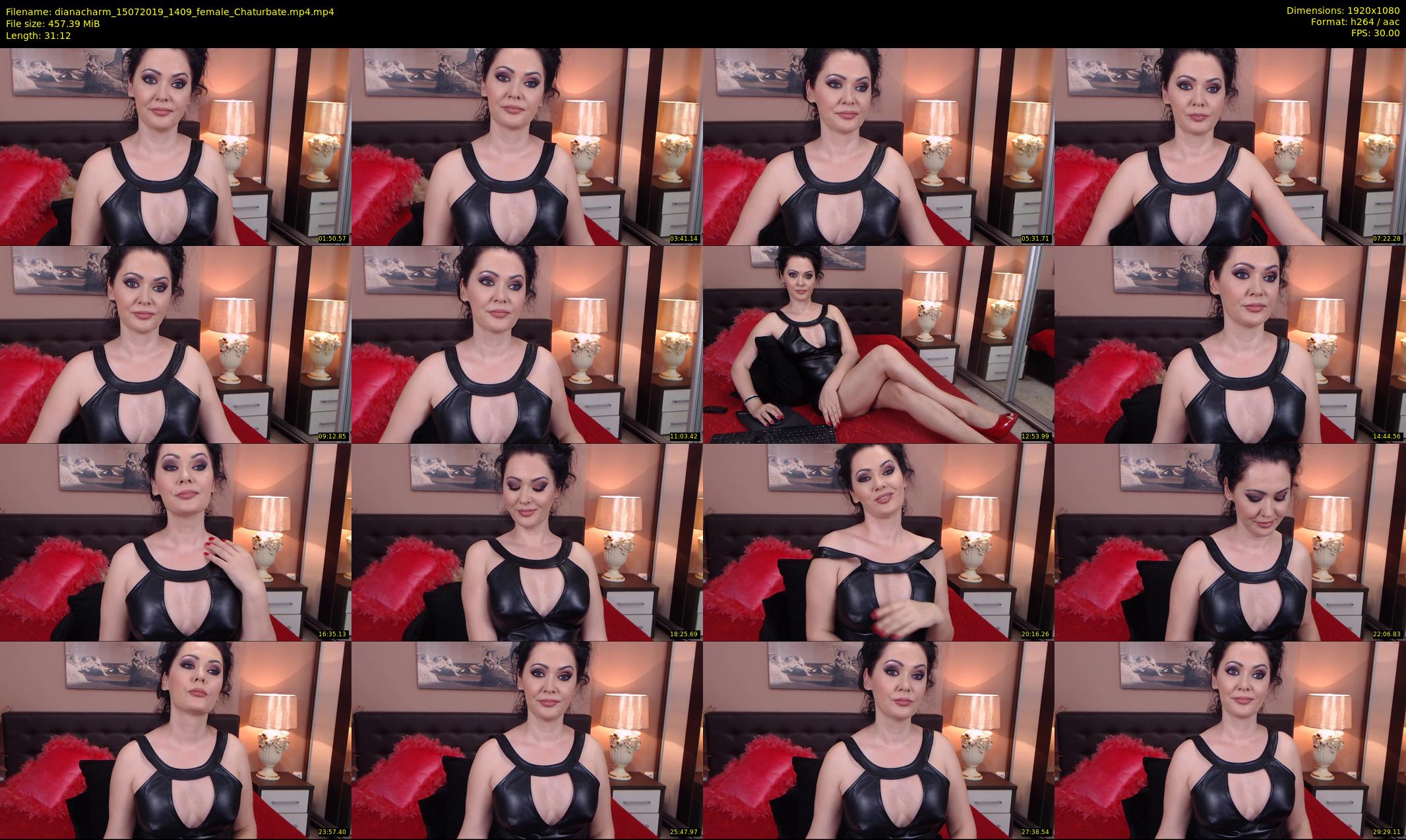 dianacharm — 32 minute Chaturbate female cam show recording, 1080p, Jul 15, 2019