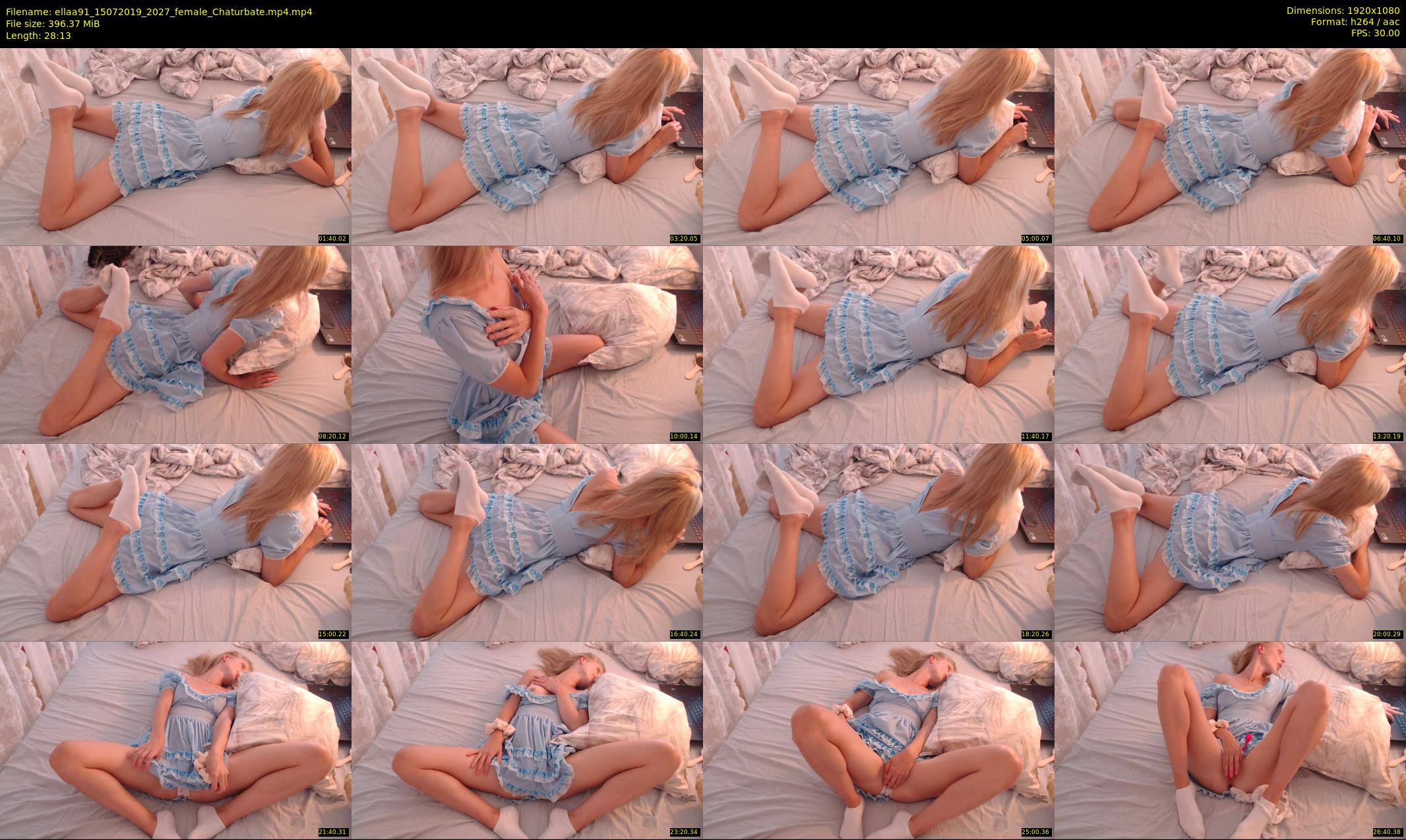 ellaa91 — 29 minute Chaturbate female cam show recording, 1080p, Jul 15, 2019