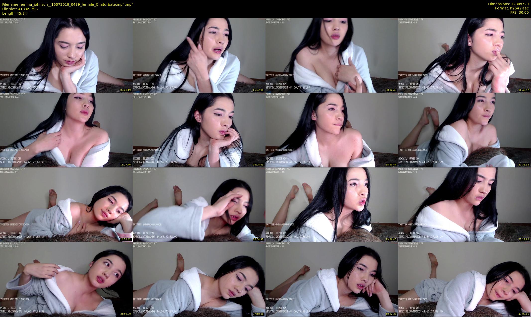 emma_johnson_ — 46 minute Chaturbate female cam show recording, 720p, Jul 16, 2019
