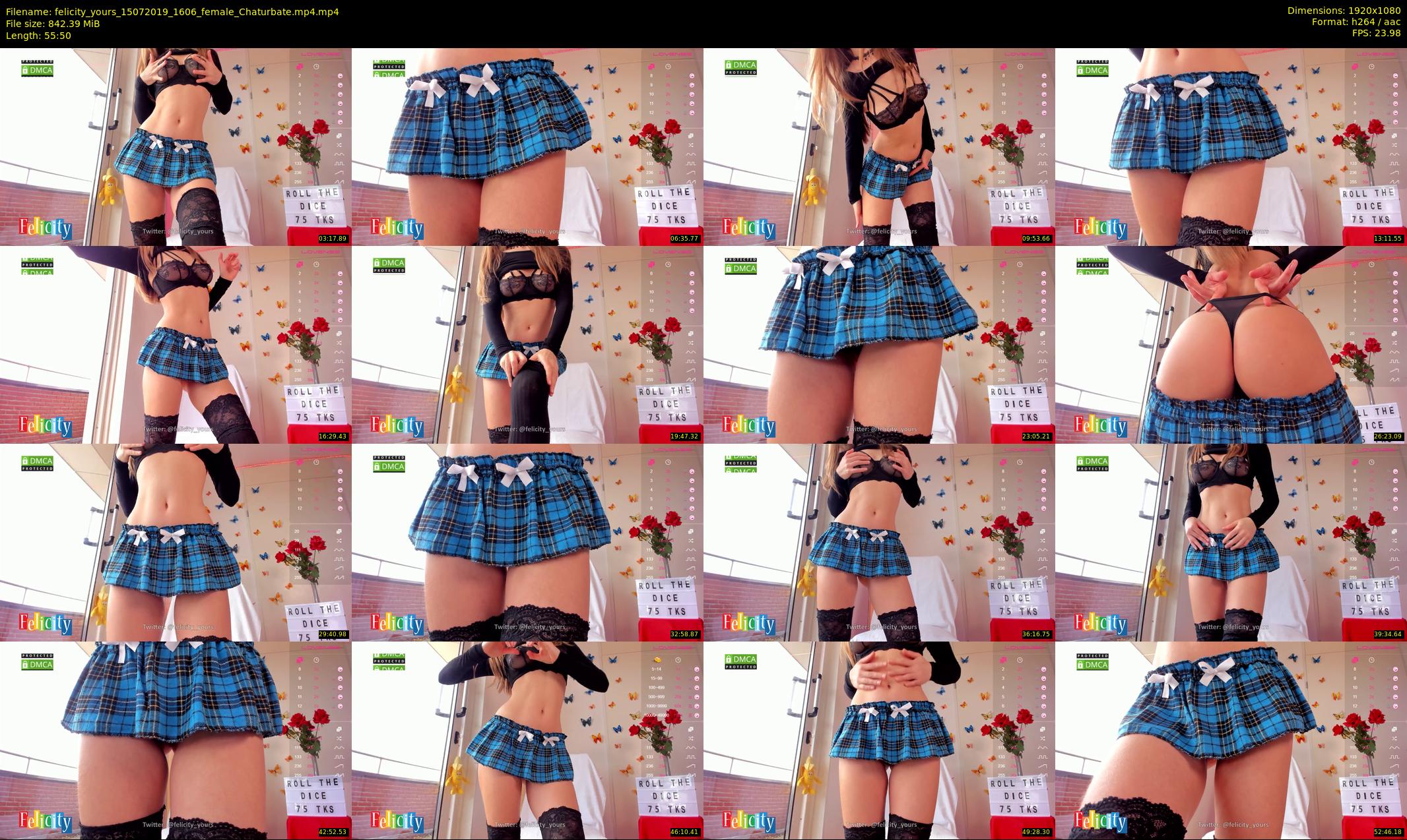 felicity_yours — 56 minute Chaturbate female cam show recording, 1080p, Jul 15, 2019