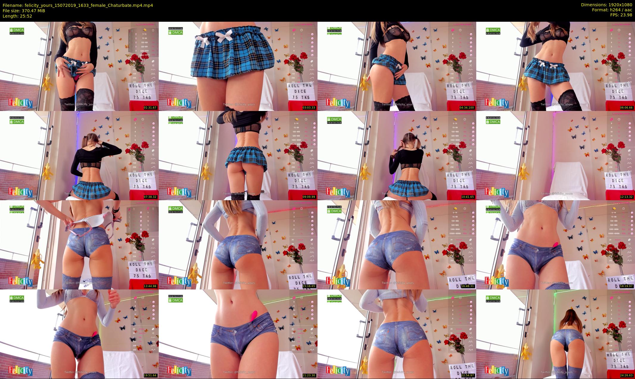 felicity_yours — 26 minute Chaturbate female cam show recording, 1080p, Jul 15, 2019