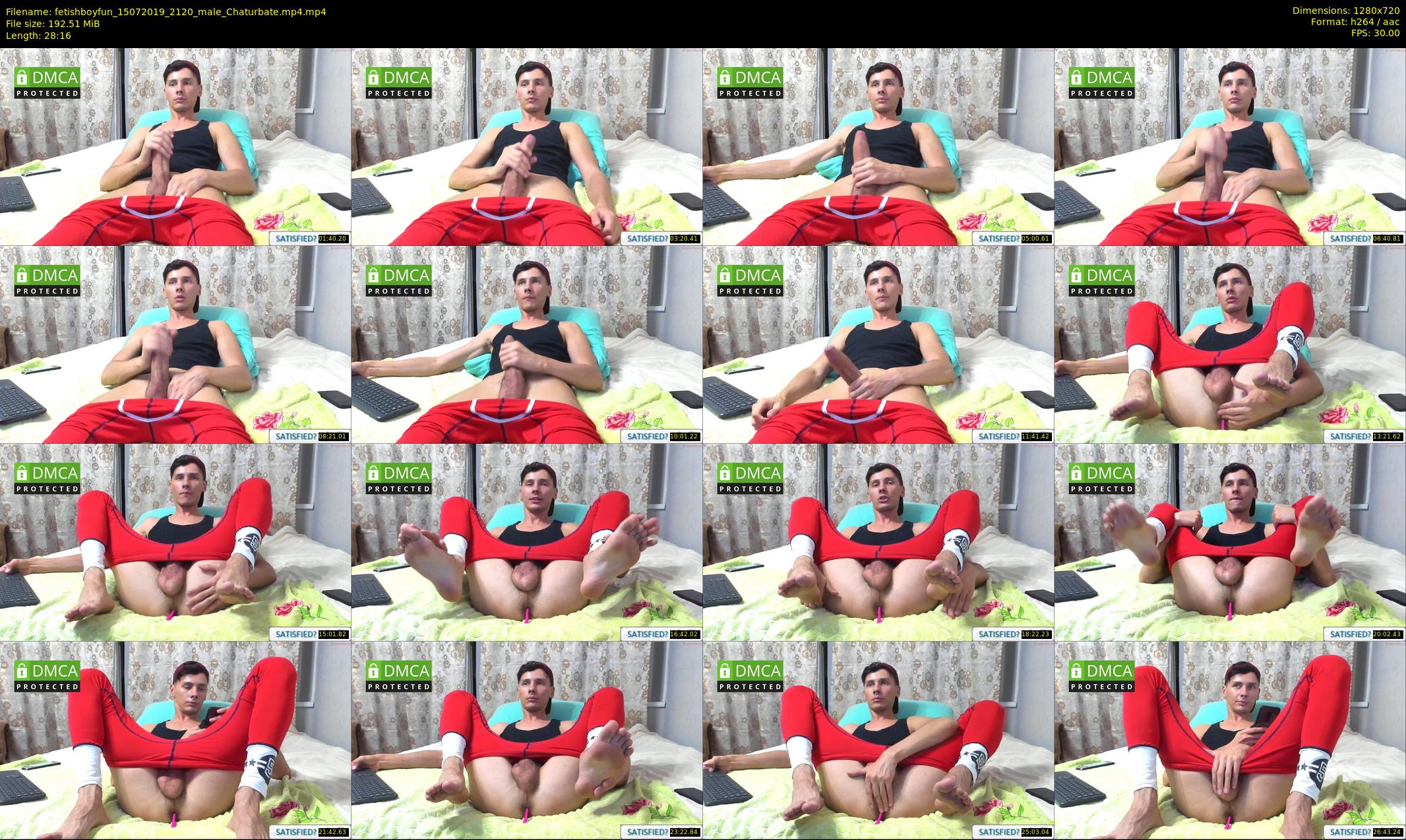 fetishboyfun — 29 minute Chaturbate male cam show recording, 720p, Jul 15, 2019