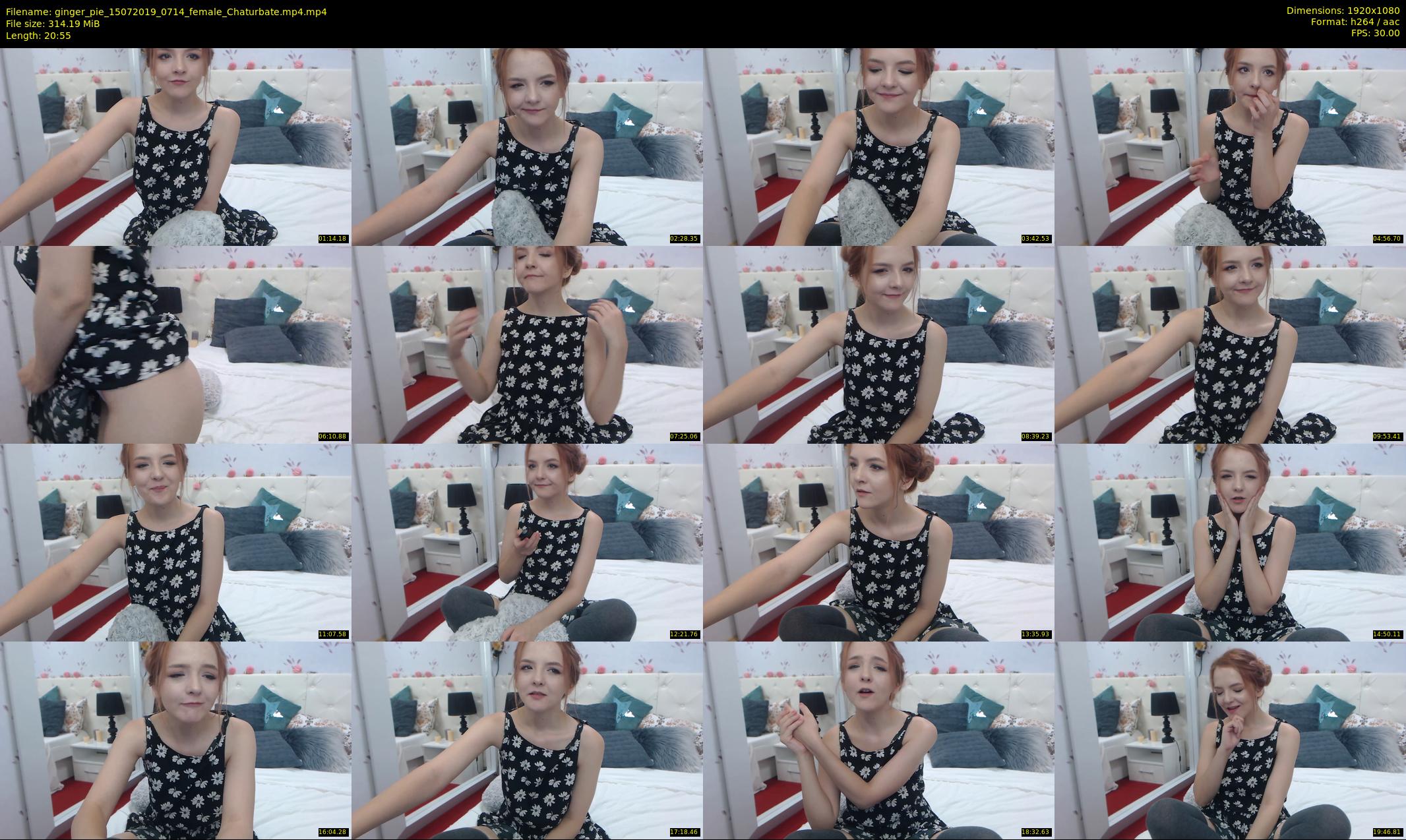 ginger_pie — 21 minute Chaturbate female cam show recording, 1080p, Jul 15, 2019