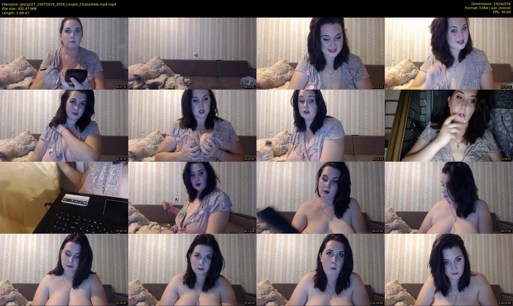 giorg107 — 70 minute Chaturbate couple cam show recording, 480p, Jul 15, 2019