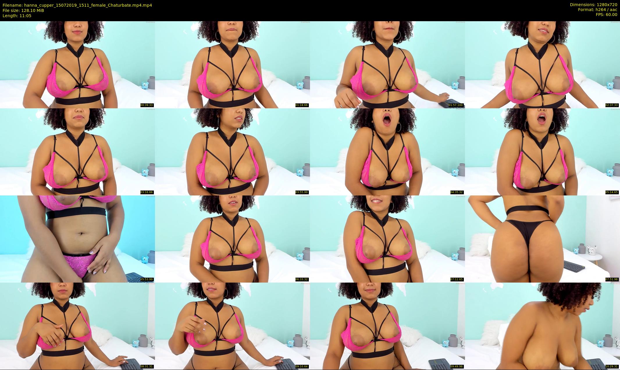 hanna_cupper — 12 minute Chaturbate female cam show recording, 720p, Jul 15, 2019