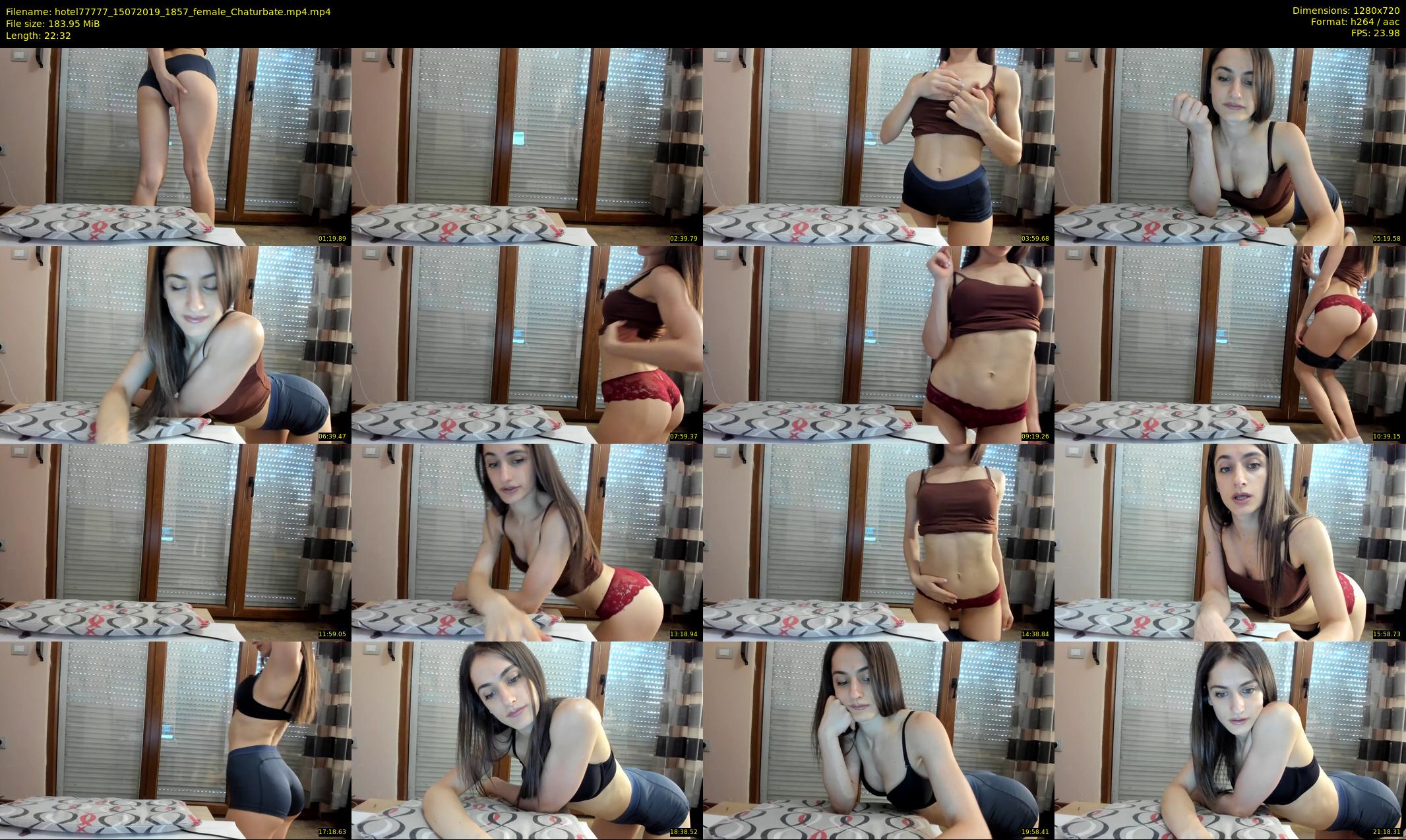 hotel77777 — 23 minute Chaturbate female cam show recording, 720p, Jul 15, 2019