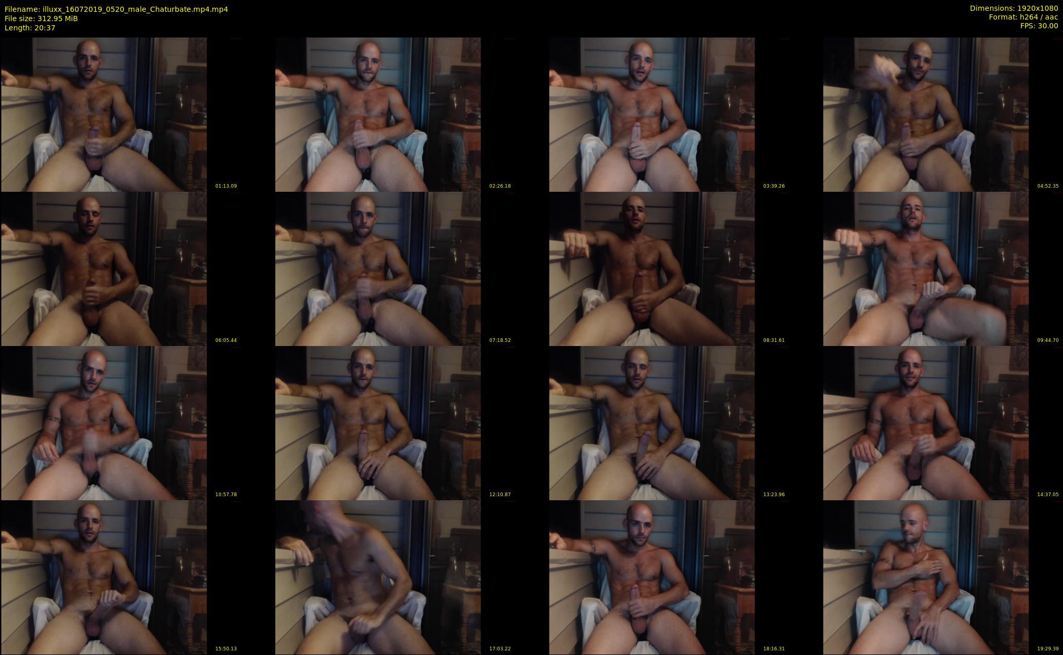 illuxx — 21 minute Chaturbate male cam show recording, 1080p, Jul 16, 2019