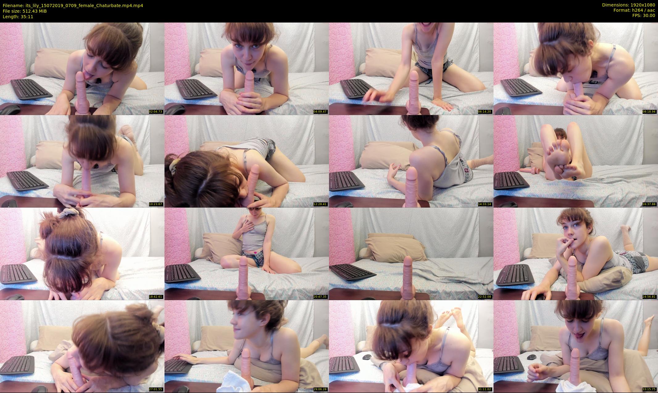its_lily — 36 minute Chaturbate female cam show recording, 1080p, Jul 15, 2019