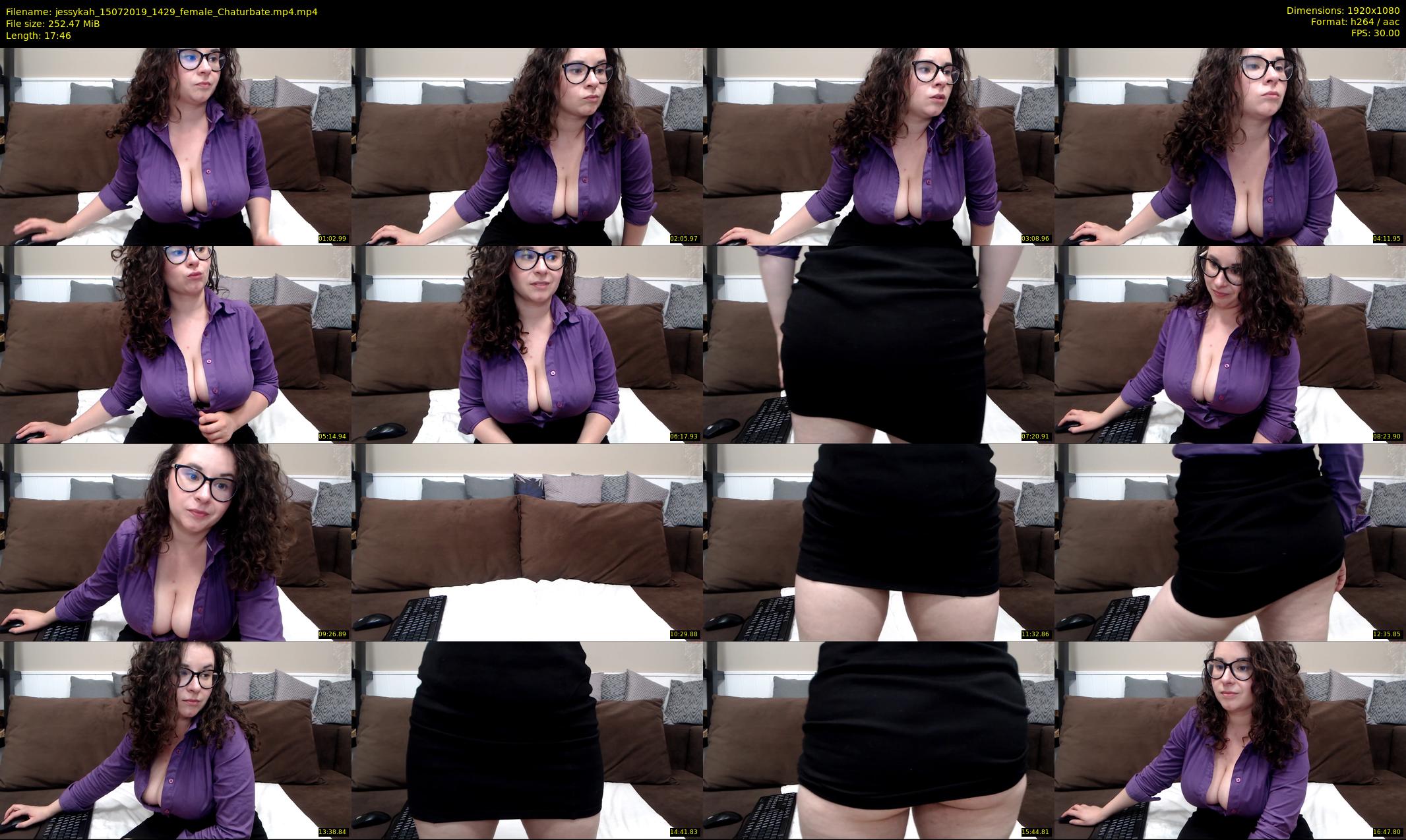 jessykah — 18 minute Chaturbate female cam show recording, 1080p, Jul 15, 2019
