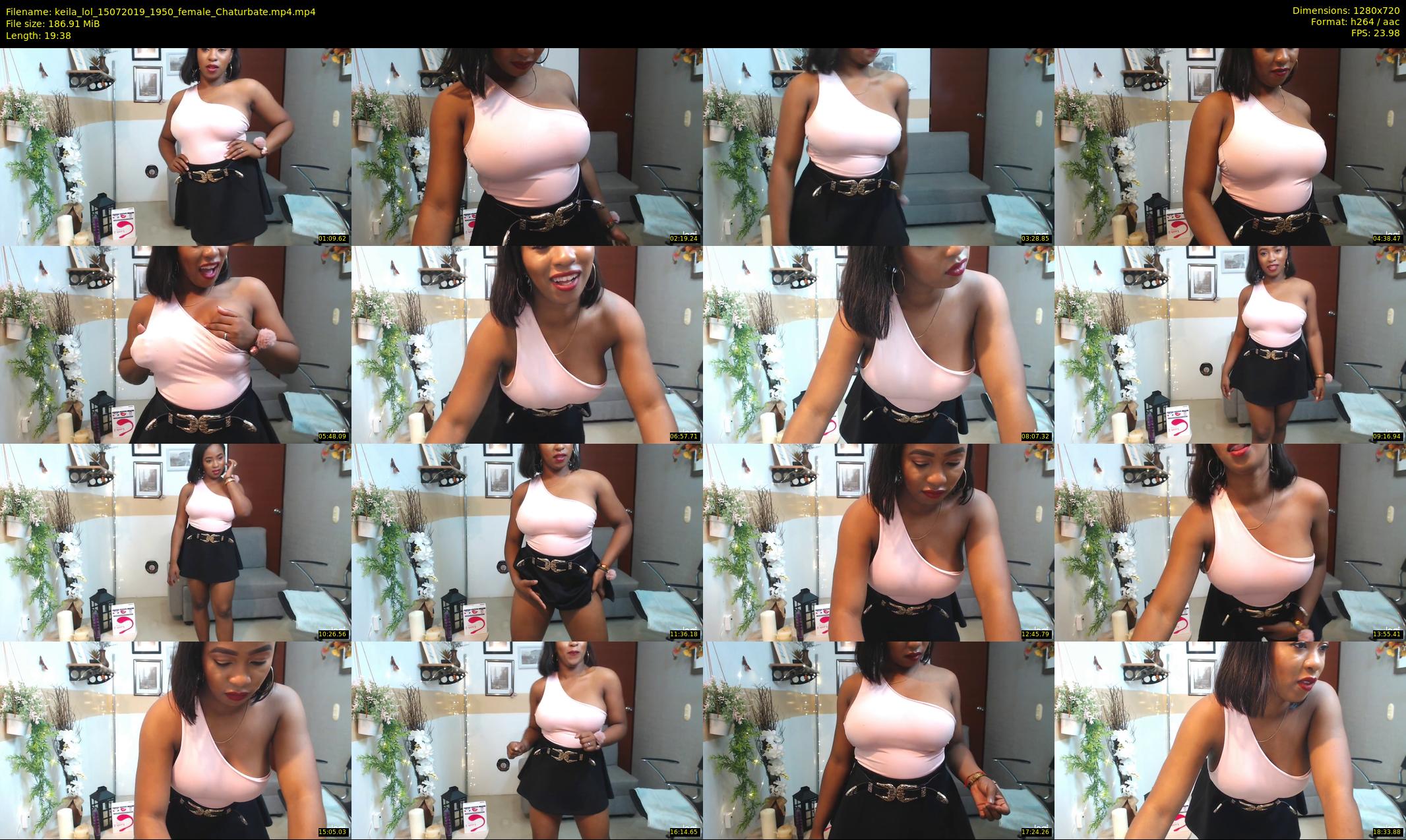 keila_lol — 20 minute Chaturbate female cam show recording, 720p, Jul 15, 2019