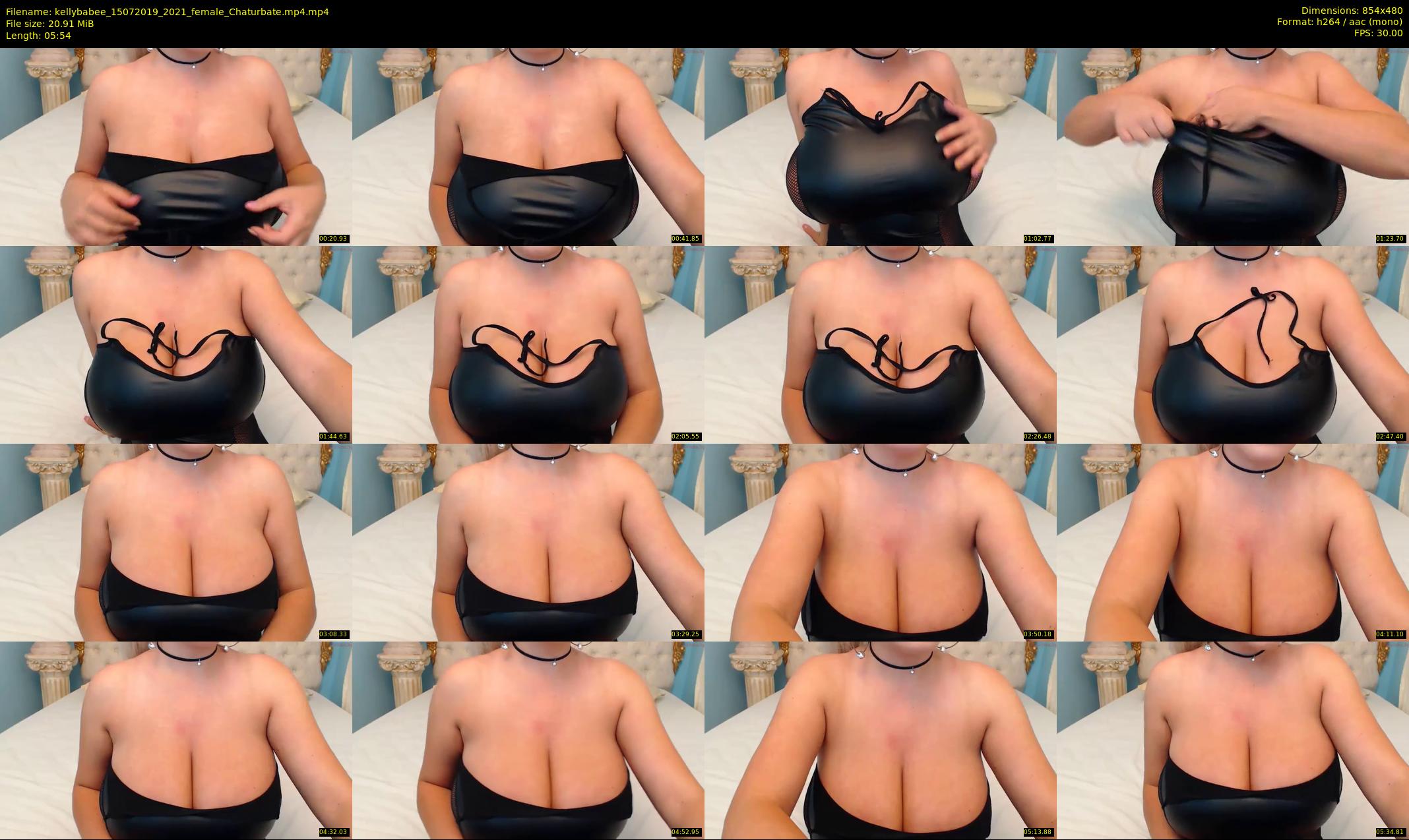 kellybabee — 6 minute Chaturbate female cam show recording, 480p, Jul 15, 2019