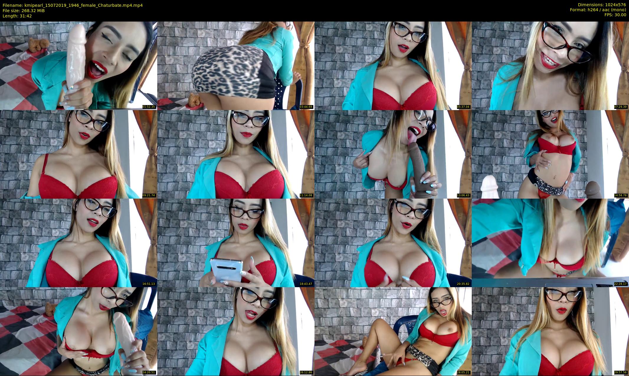 kmipearl — 32 minute Chaturbate female cam show recording, 480p, Jul 15, 2019