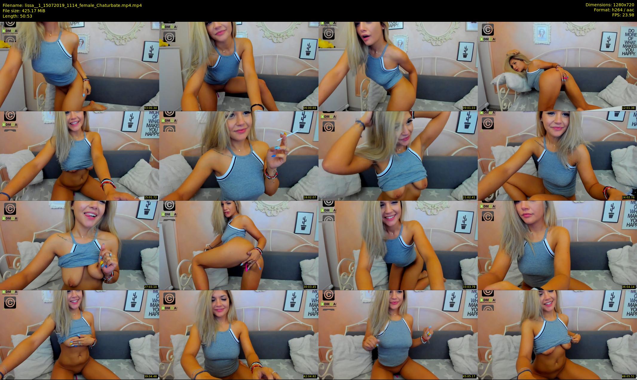 lissa__1 — 51 minute Chaturbate female cam show recording, 720p, Jul 15, 2019