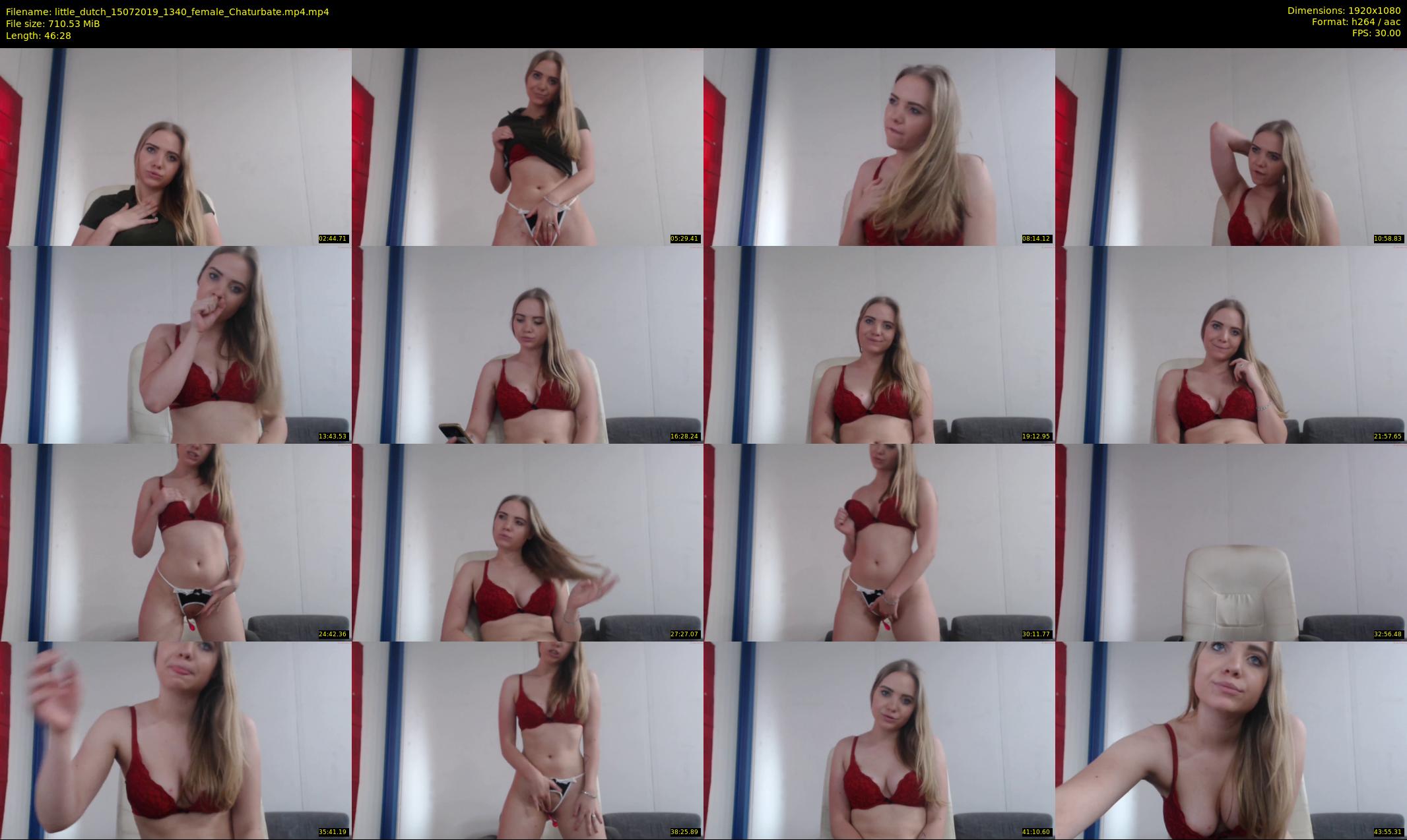 little_dutch — 47 minute Chaturbate female cam show recording, 1080p, Jul 15, 2019