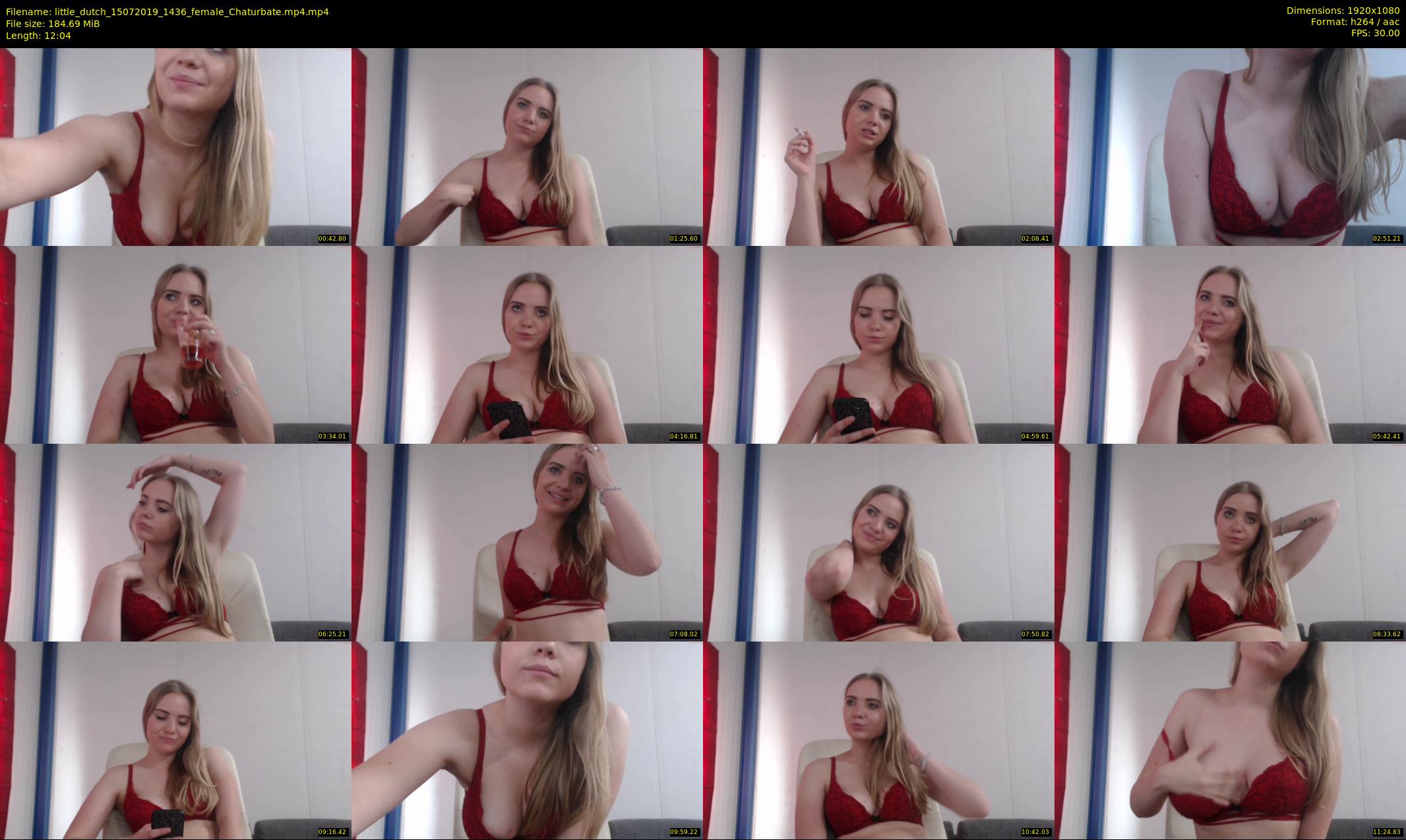 little_dutch — 13 minute Chaturbate female cam show recording, 1080p, Jul 15, 2019