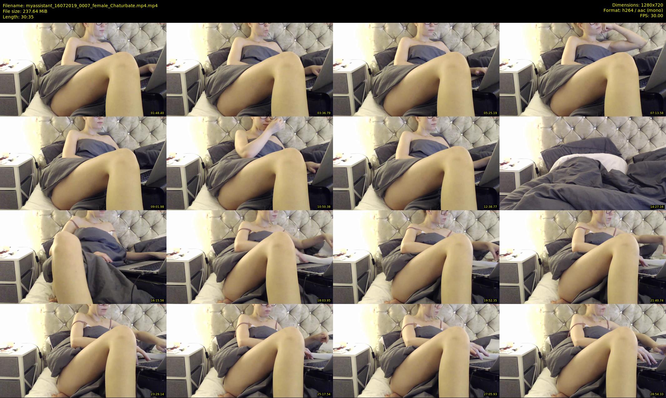 myassistant — 31 minute Chaturbate female cam show recording, 720p, Jul 16, 2019