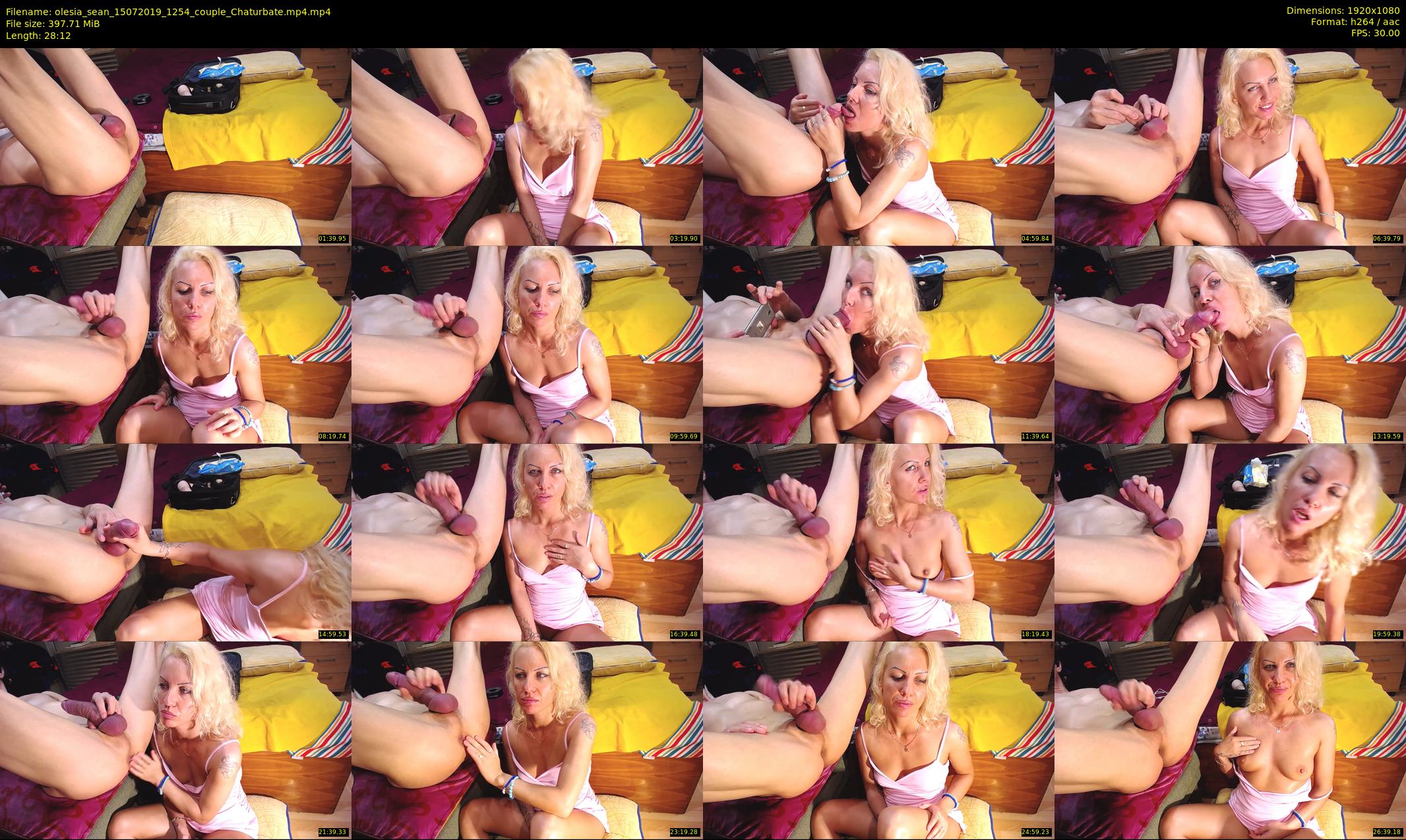 olesia_sean — 29 minute Chaturbate couple cam show recording, 1080p, Jul 15, 2019
