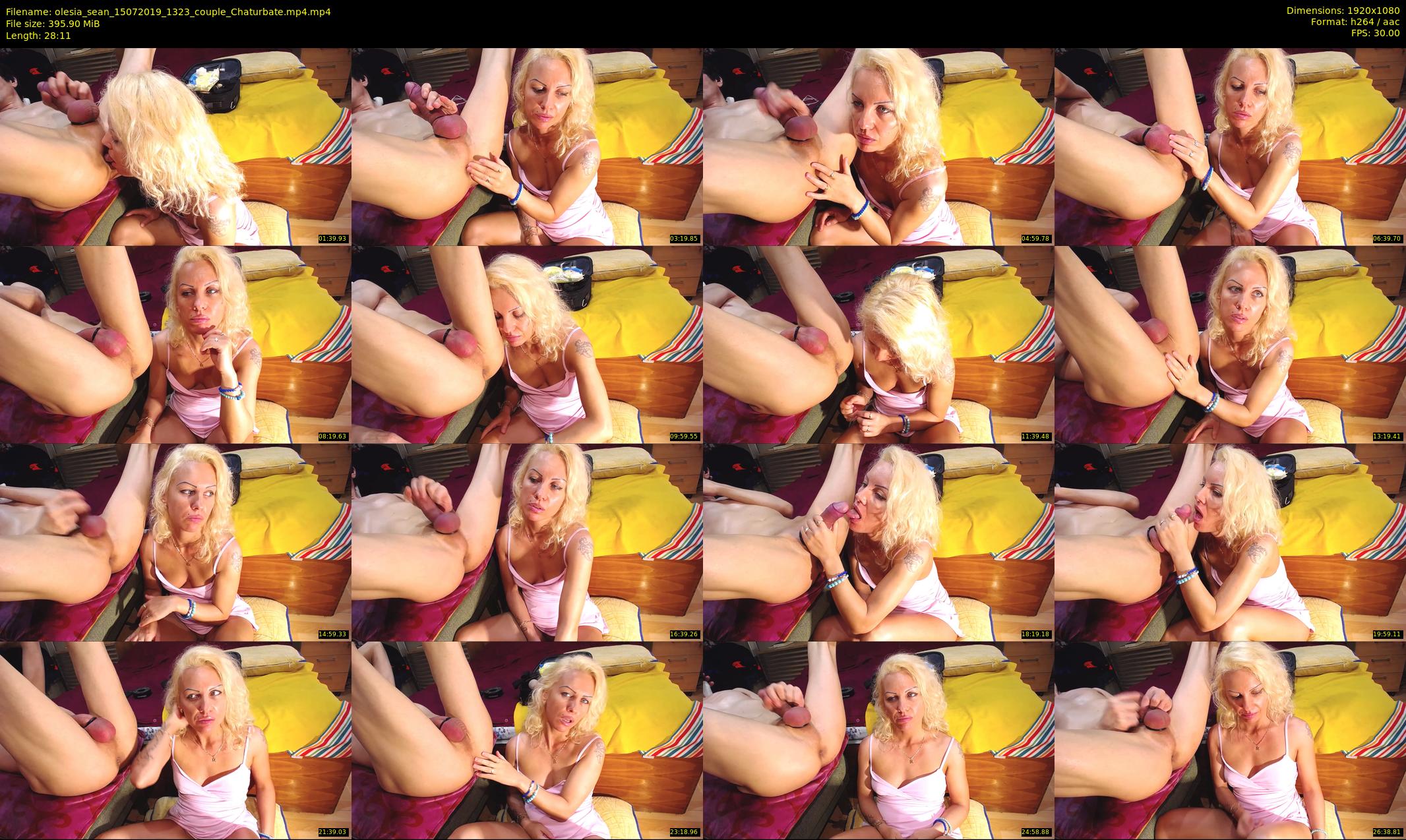 olesia_sean — 29 minute Chaturbate couple cam show recording, 1080p, Jul 15, 2019