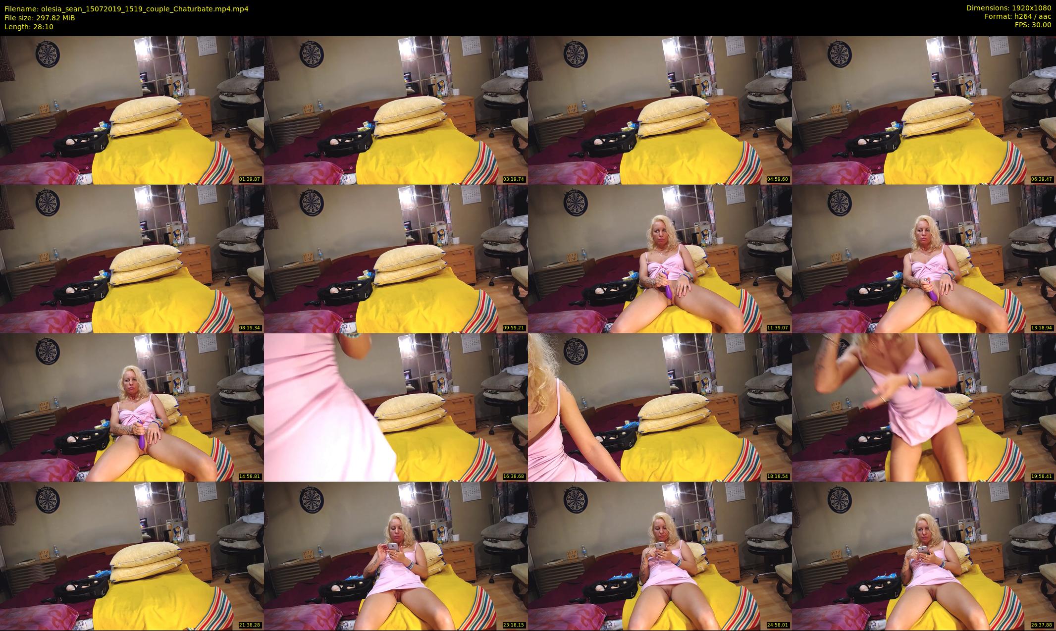 olesia_sean — 29 minute Chaturbate couple cam show recording, 1080p, Jul 15, 2019