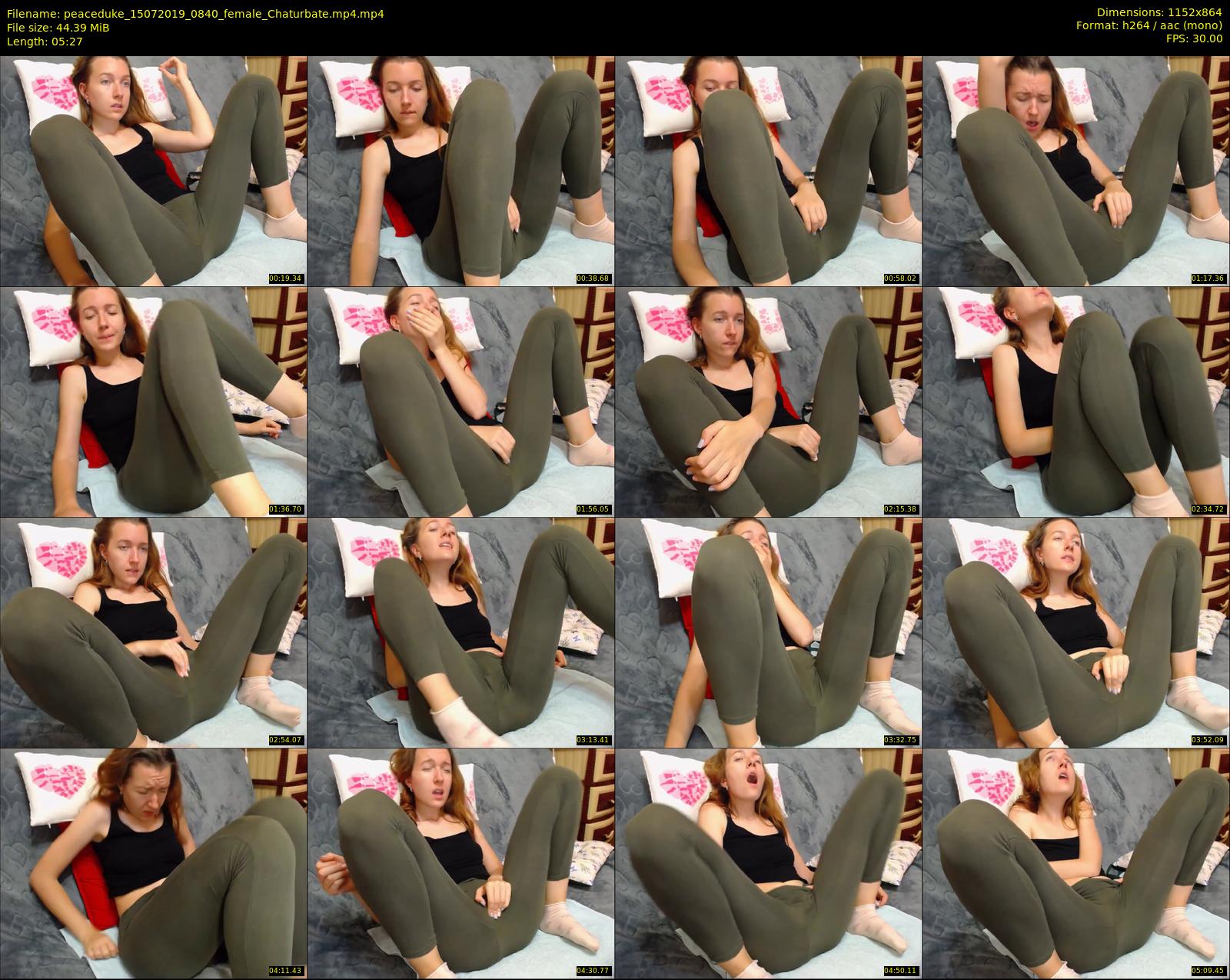 peaceduke — 6 minute Chaturbate female cam show recording, 720p, Jul 15, 2019