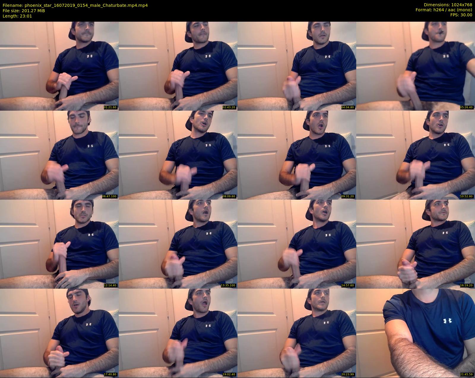 phoenix_star — 24 minute Chaturbate male cam show recording, 720p, Jul 16, 2019