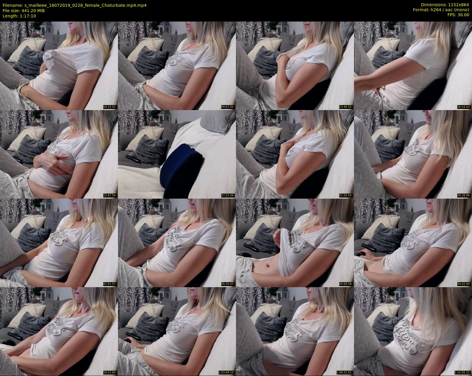s_mailleee — 78 minute Chaturbate female cam show recording, 720p, Jul 16, 2019