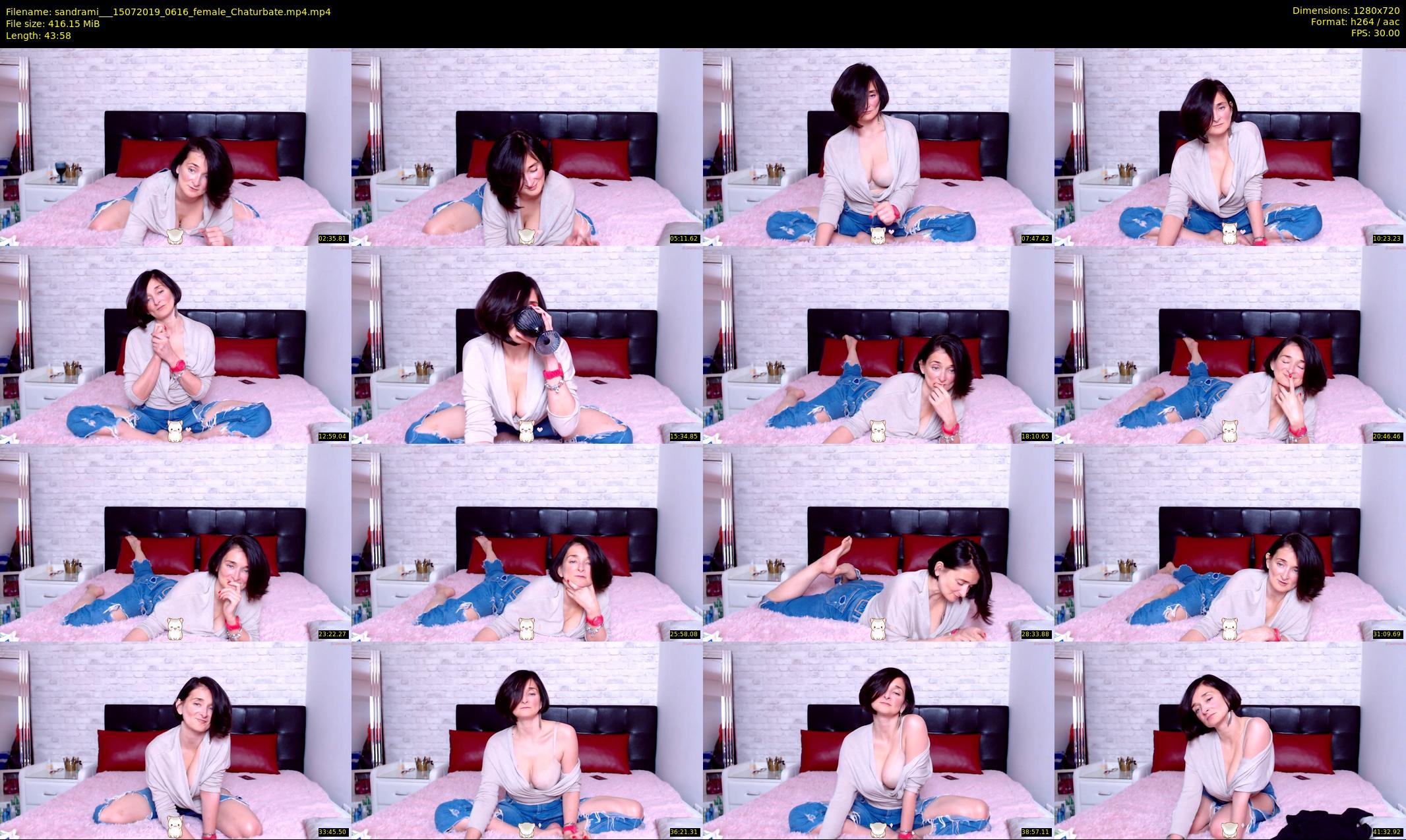 sandrami__ — 44 minute Chaturbate female cam show recording, 720p, Jul 15, 2019