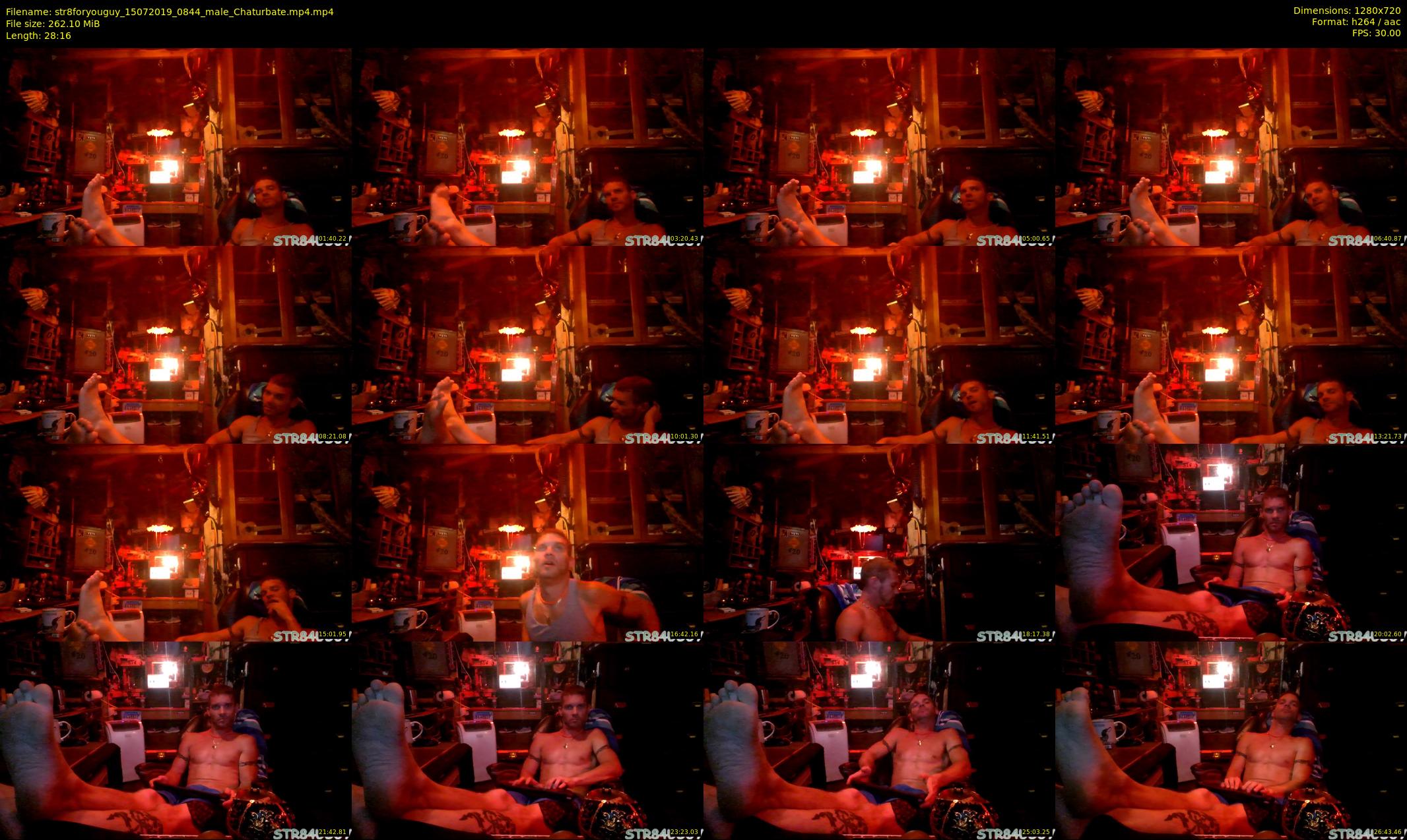str8foryouguy — 29 minute Chaturbate male cam show recording, 720p, Jul 15, 2019