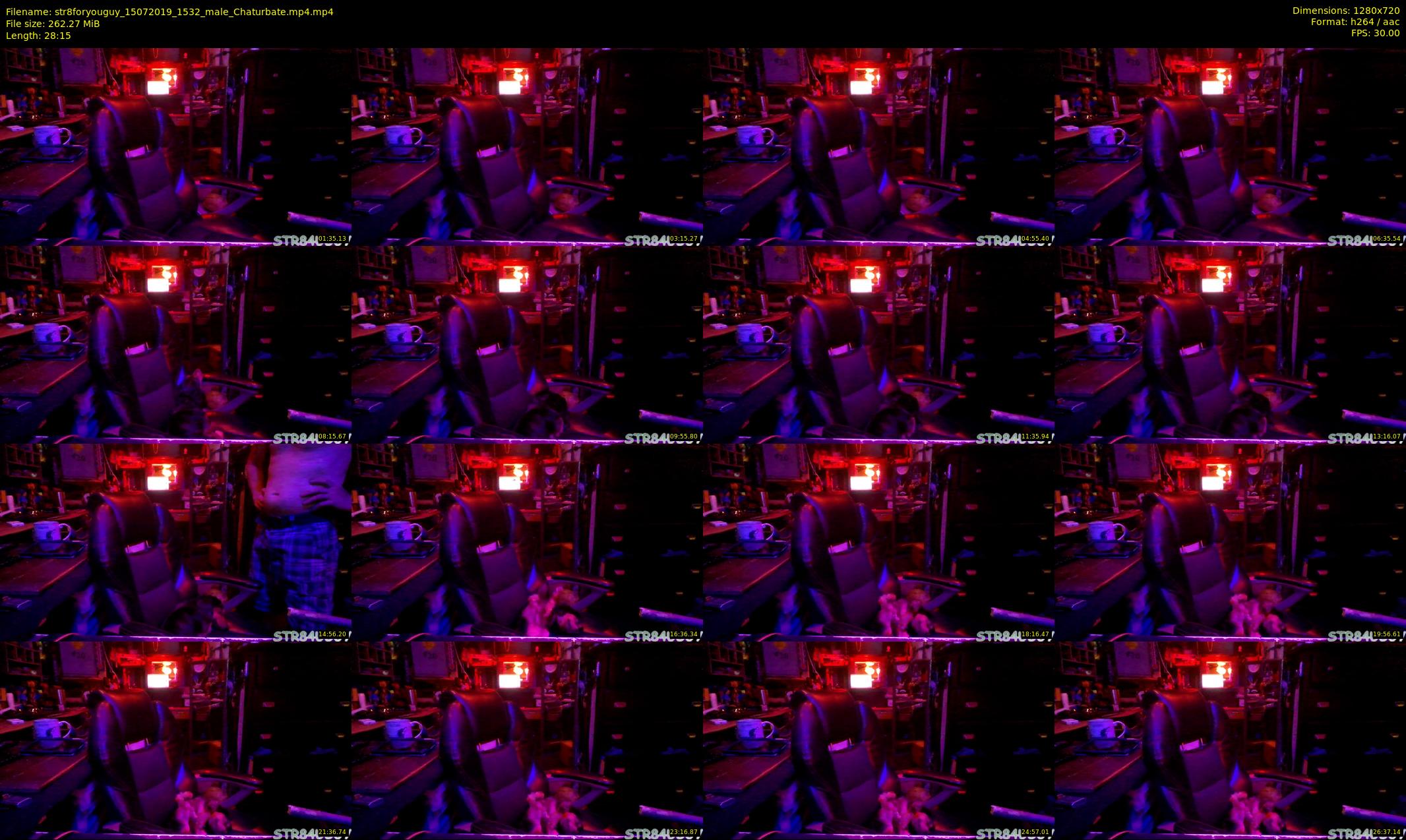 str8foryouguy — 29 minute Chaturbate male cam show recording, 720p, Jul 15, 2019