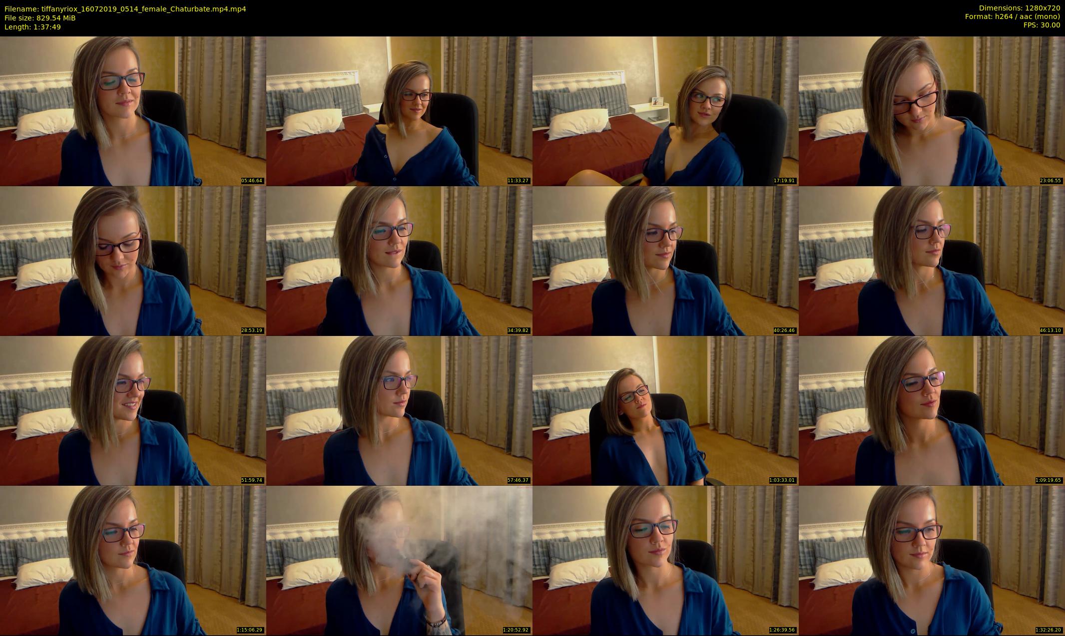tiffanyriox — 98 minute Chaturbate female cam show recording, 720p, Jul 16, 2019