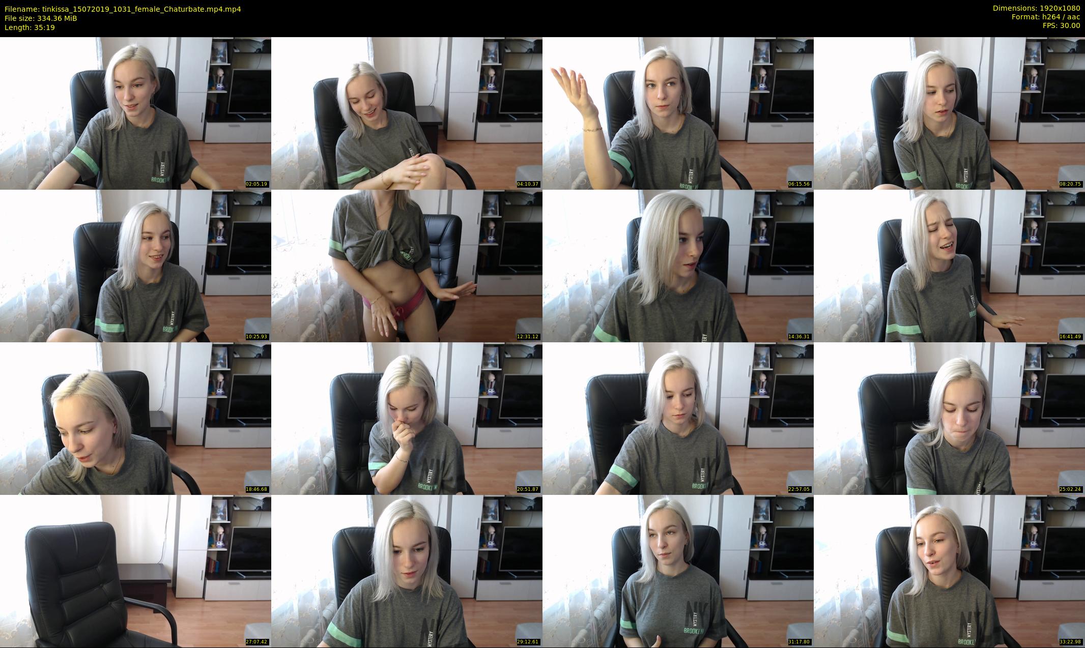 tinkissa — 36 minute Chaturbate couple cam show recording, 1080p, Jul 15, 2019