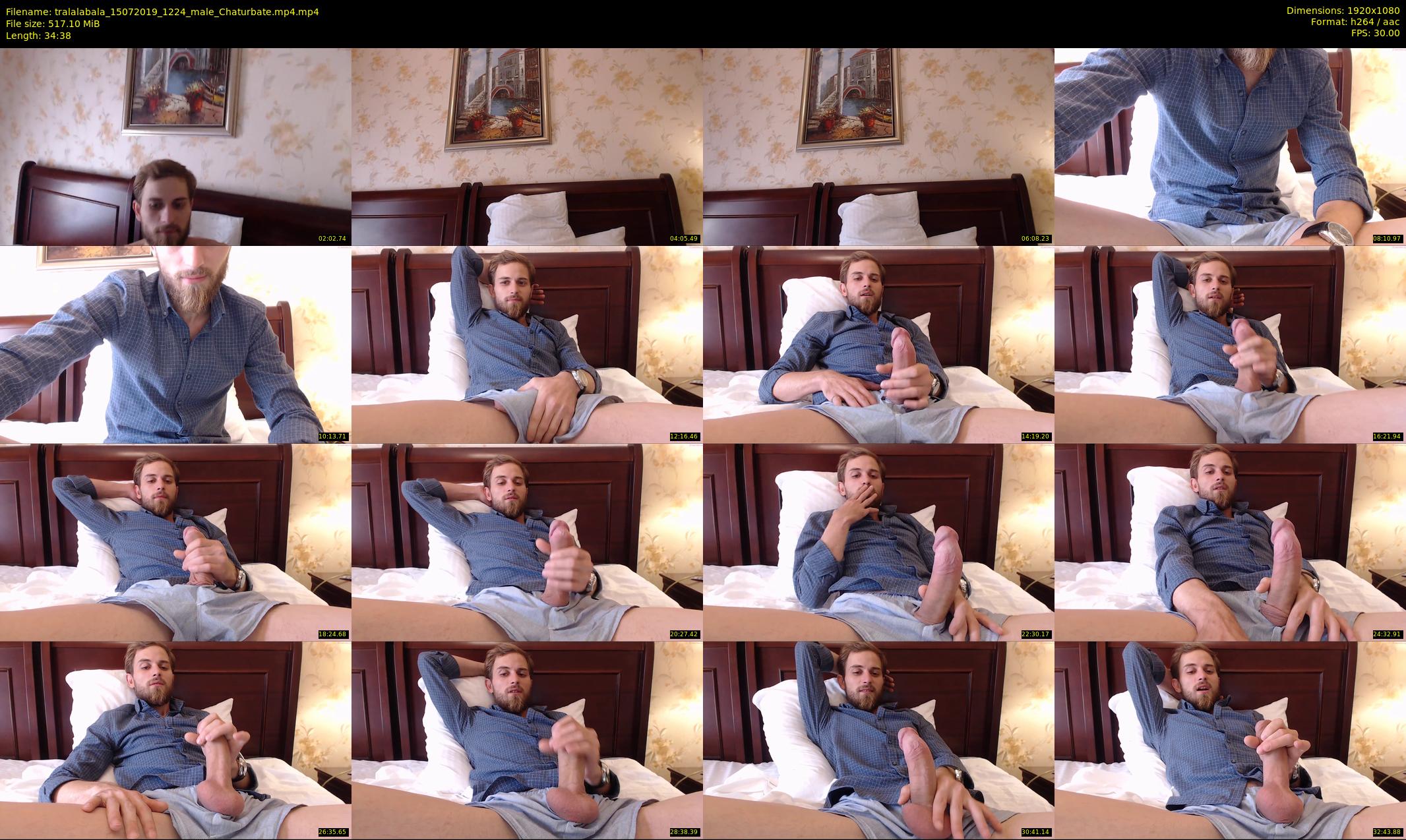 tralalabala — 35 minute Chaturbate male cam show recording, 1080p, Jul 15, 2019