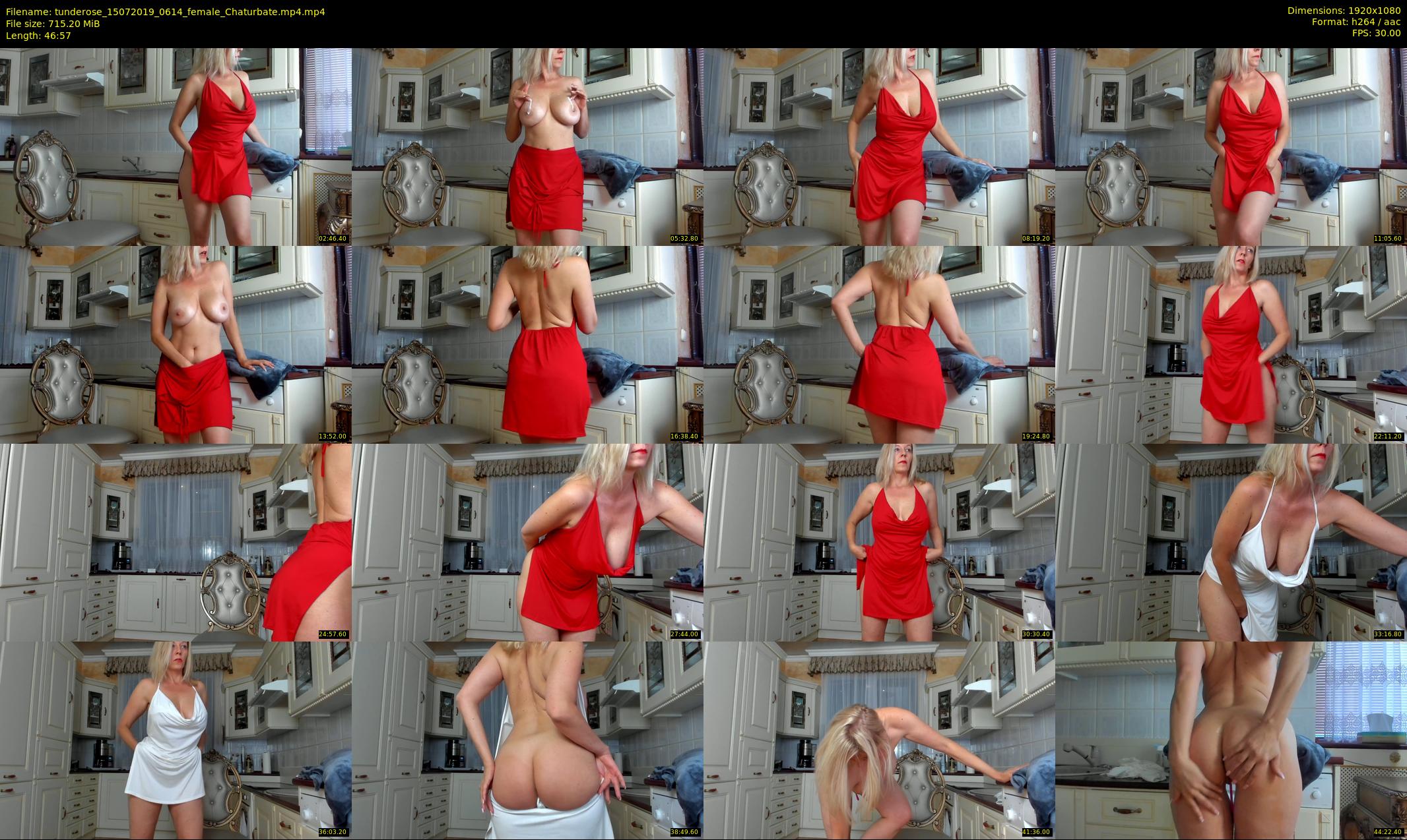 tunderose — 47 minute Chaturbate female cam show recording, 1080p, Jul 15, 2019
