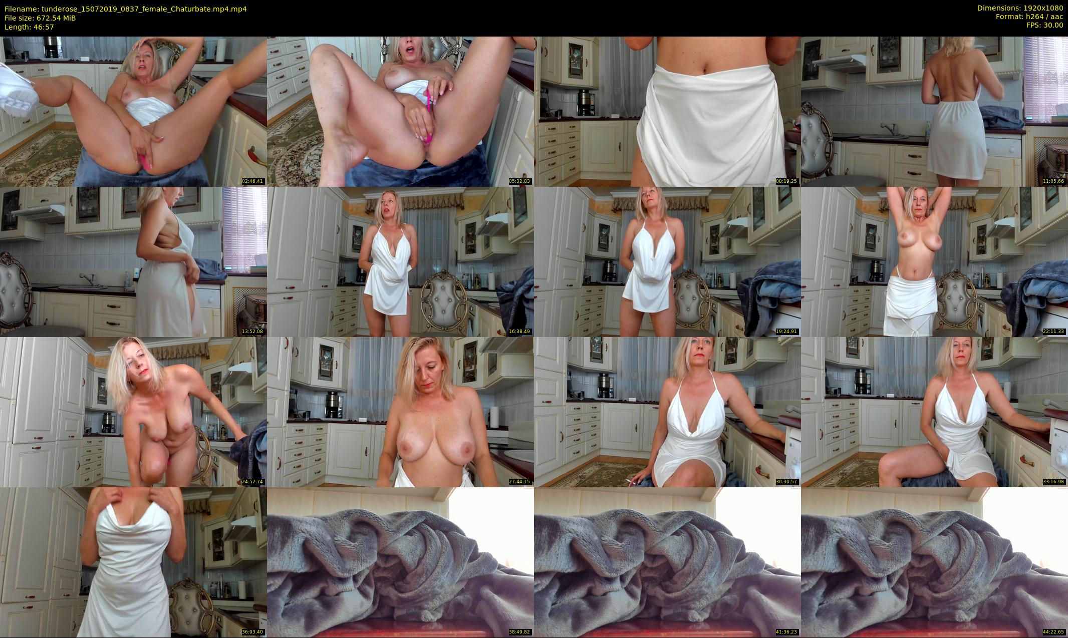 tunderose — 47 minute Chaturbate female cam show recording, 1080p, Jul 15, 2019