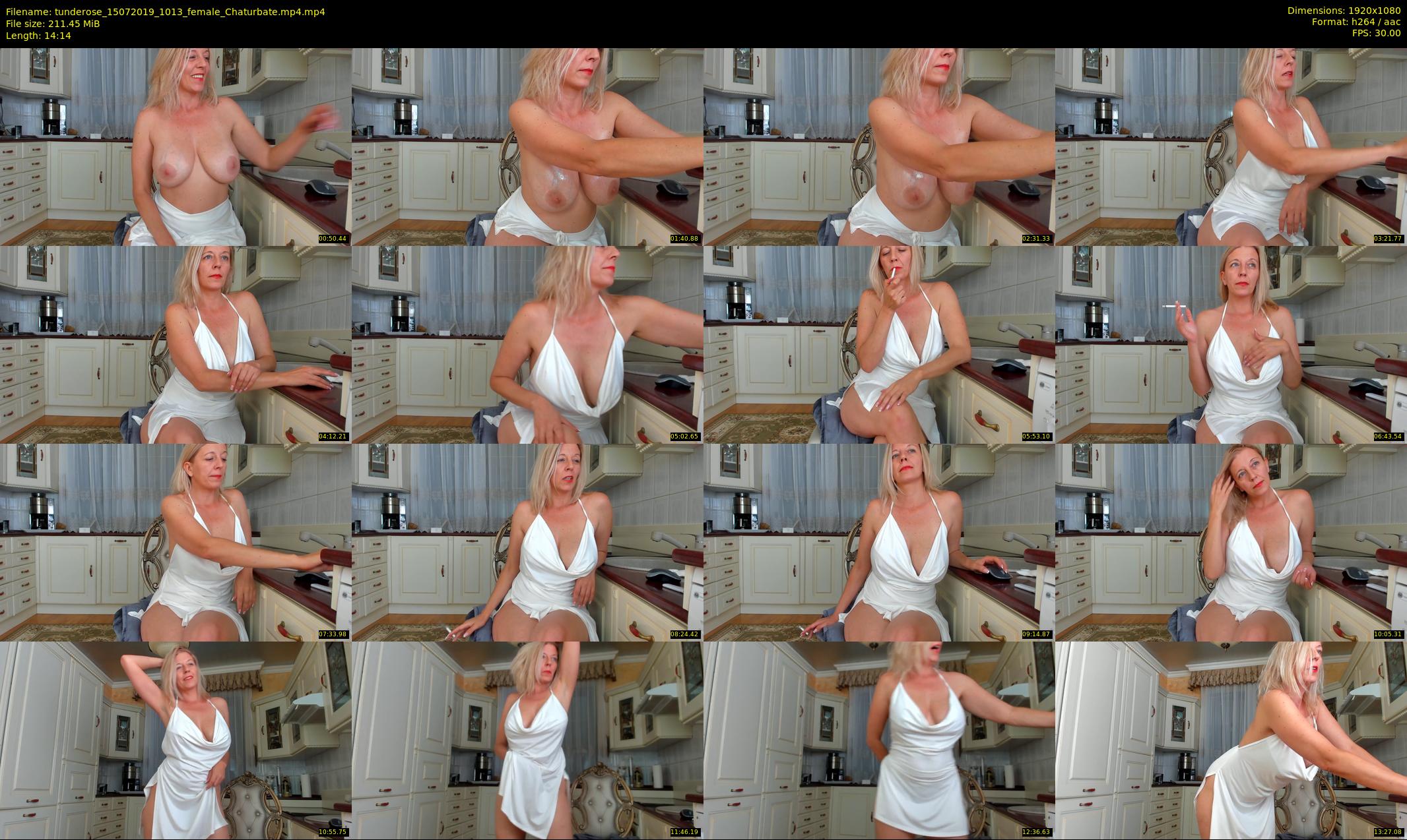 tunderose — 15 minute Chaturbate female cam show recording, 1080p, Jul 15, 2019