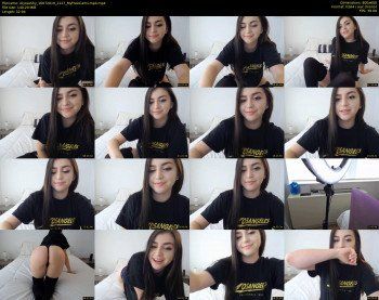 AlyssaShy — 33 minute MyFreeCams cam show recording, 480p, Jul 16, 2019