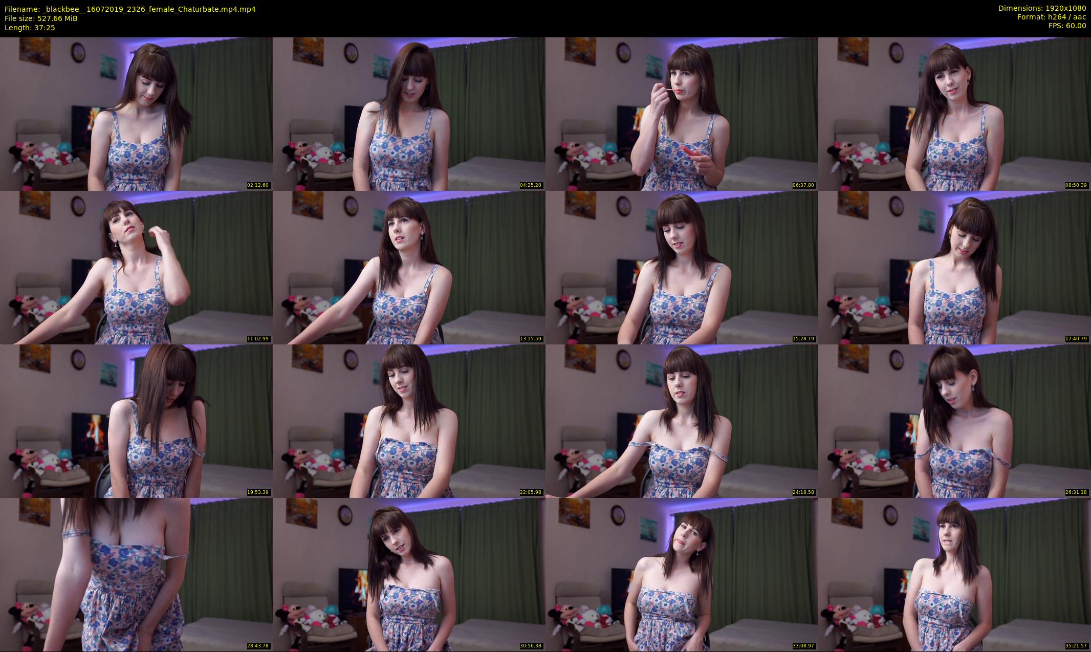 _blackbee_ — 38 minute Chaturbate female cam show recording, 1080p, Jul 16, 2019