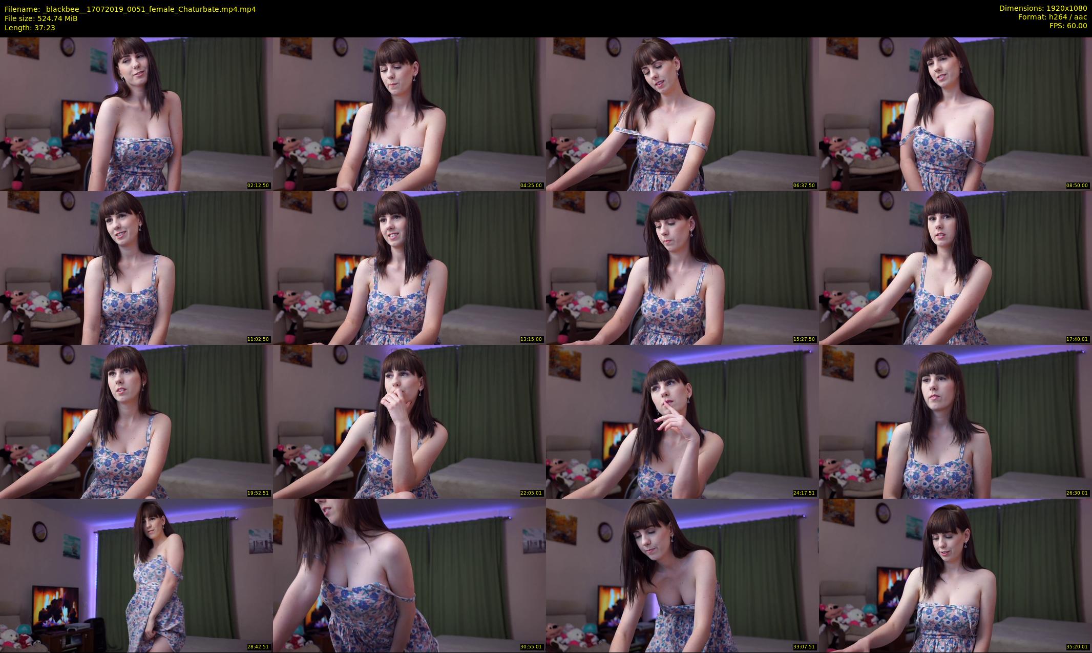 _blackbee_ — 38 minute Chaturbate female cam show recording, 1080p, Jul 17, 2019