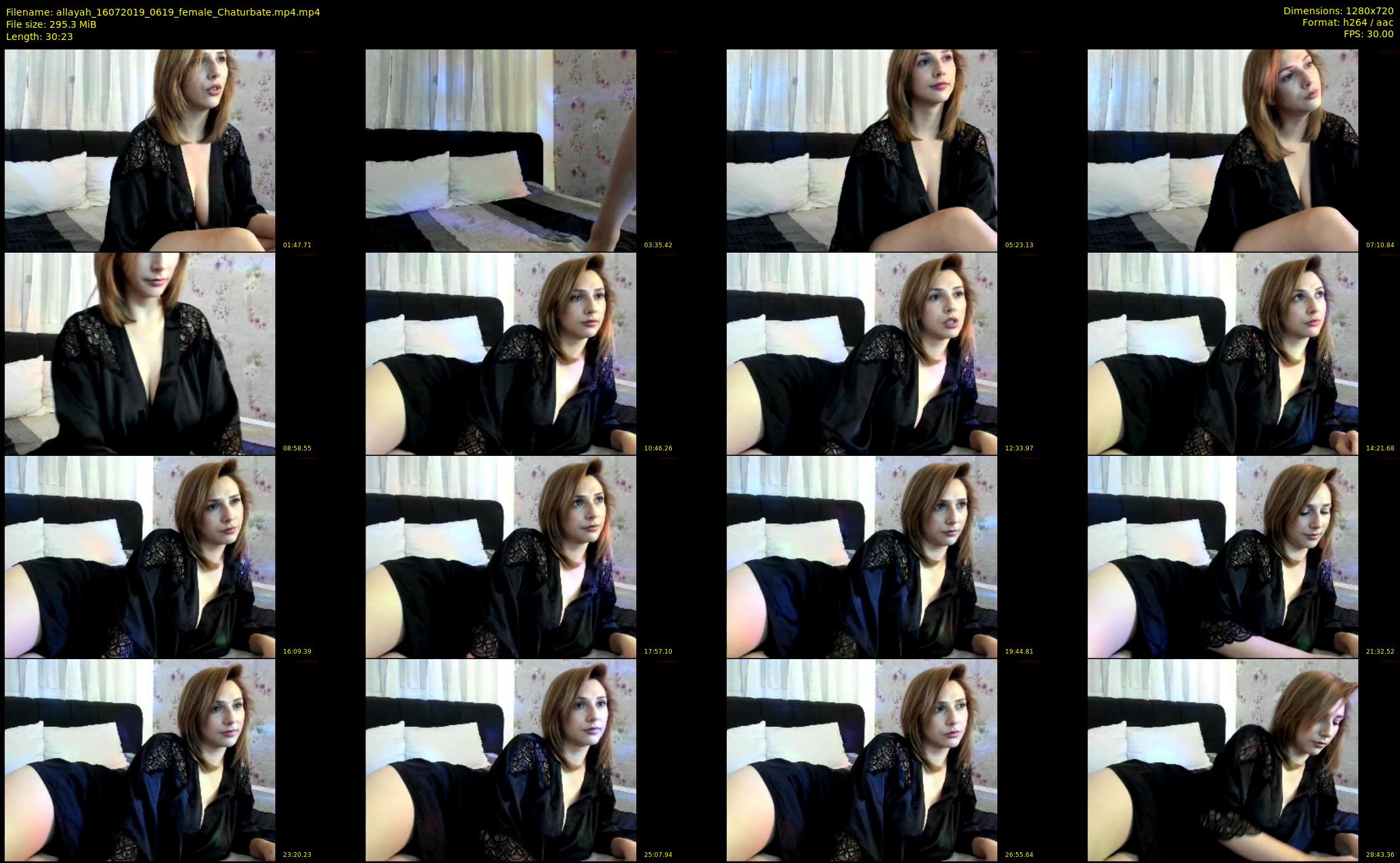 allayah — 31 minute Chaturbate female cam show recording, 720p, Jul 16, 2019