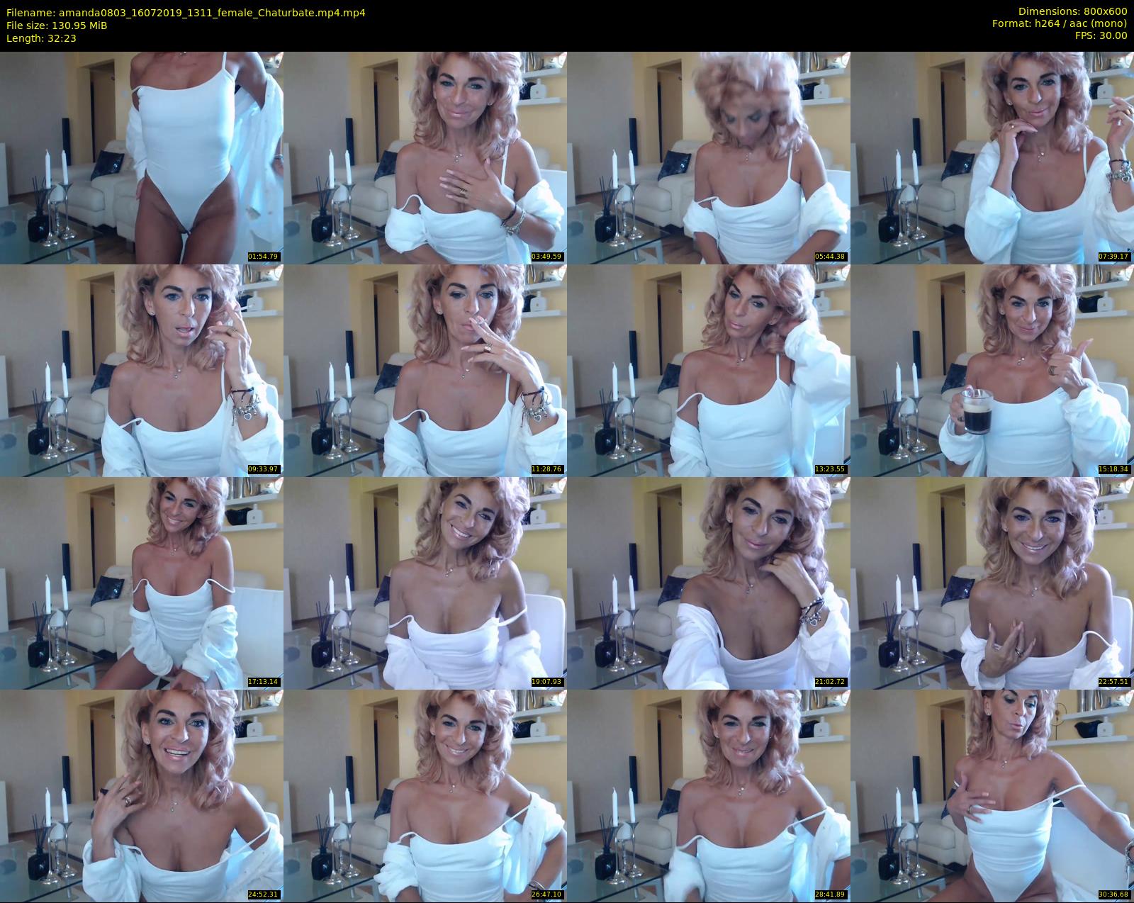 amanda0803 — 33 minute Chaturbate female cam show recording, 480p, Jul 16, 2019