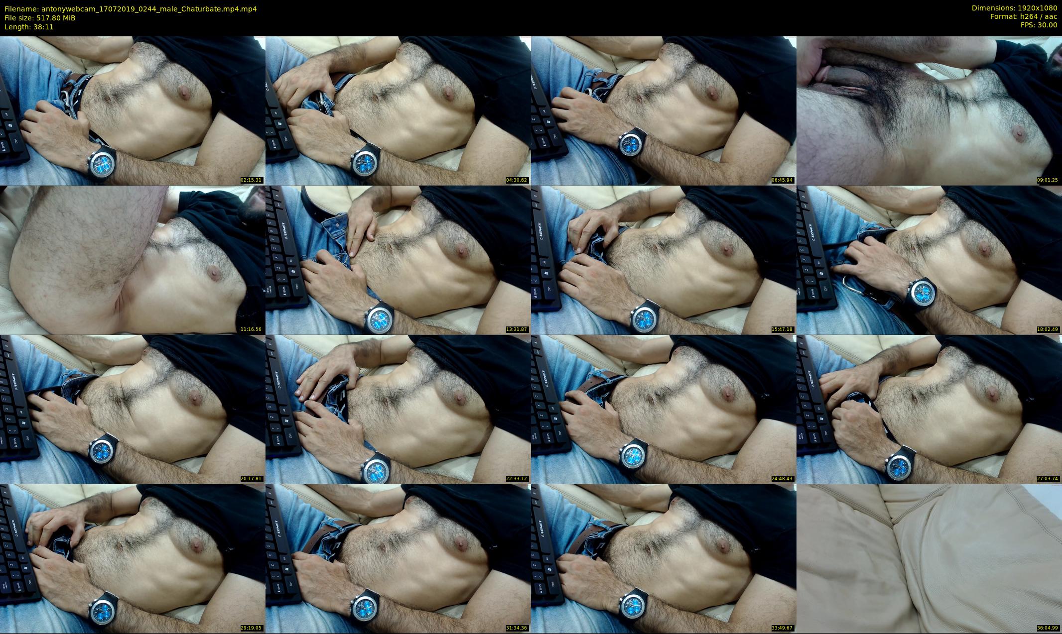 antonywebcam — 39 minute Chaturbate male cam show recording, 1080p, Jul 17, 2019