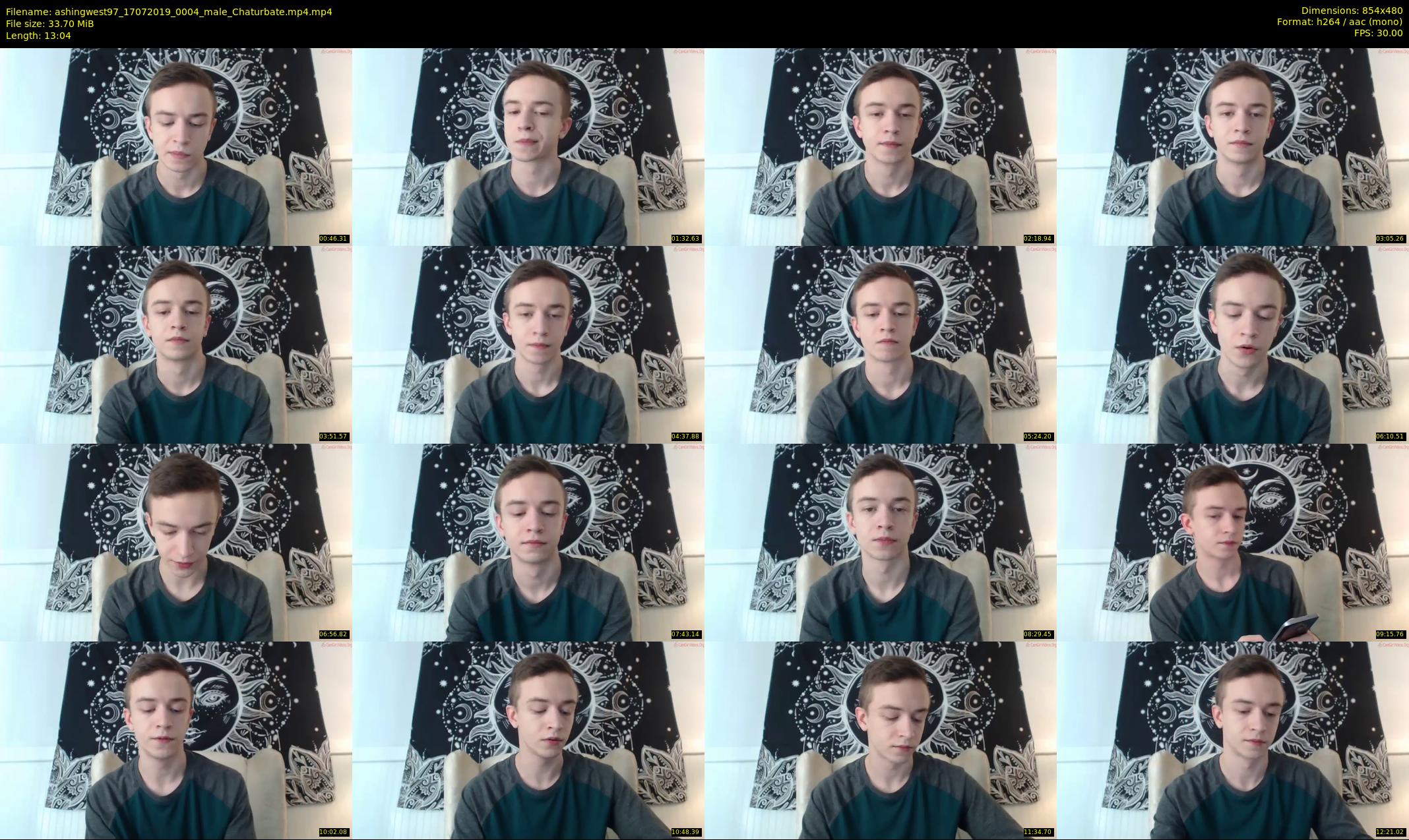 ashingwest97 — 14 minute Chaturbate male cam show recording, 480p, Jul 17, 2019