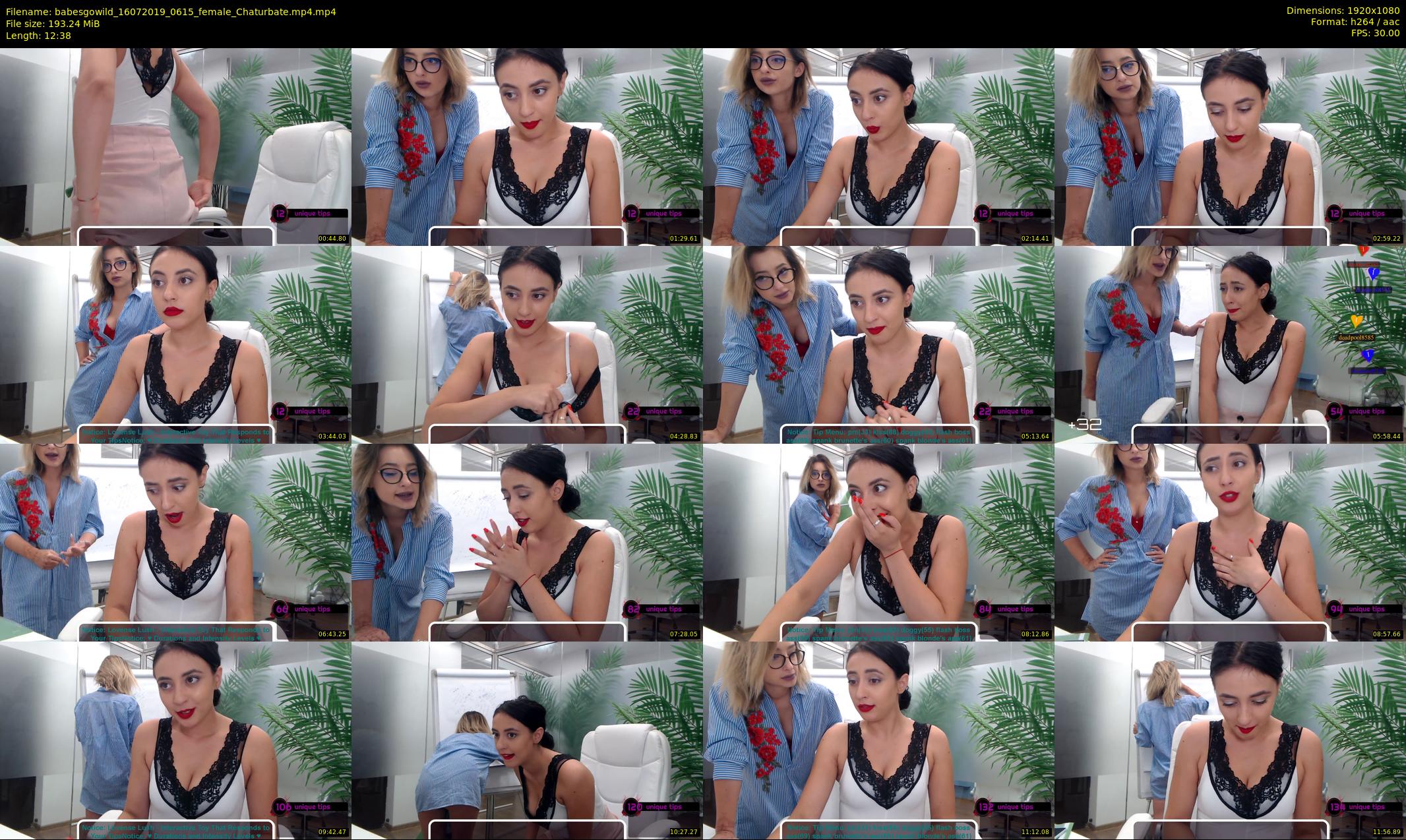 babesgowild — 13 minute Chaturbate couple cam show recording, 1080p, Jul 16, 2019