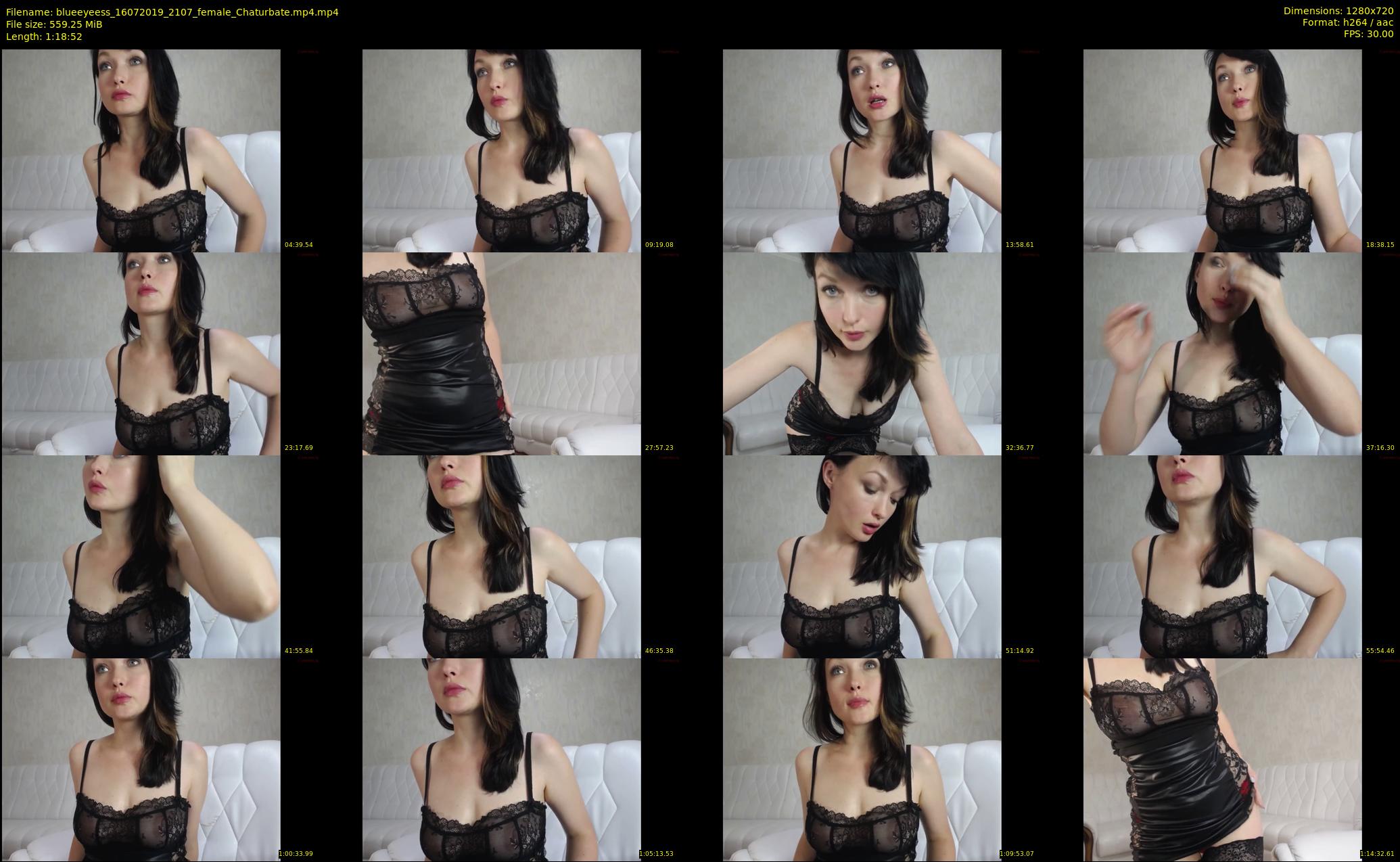 blueeyeess — 79 minute Chaturbate female cam show recording, 720p, Jul 16, 2019
