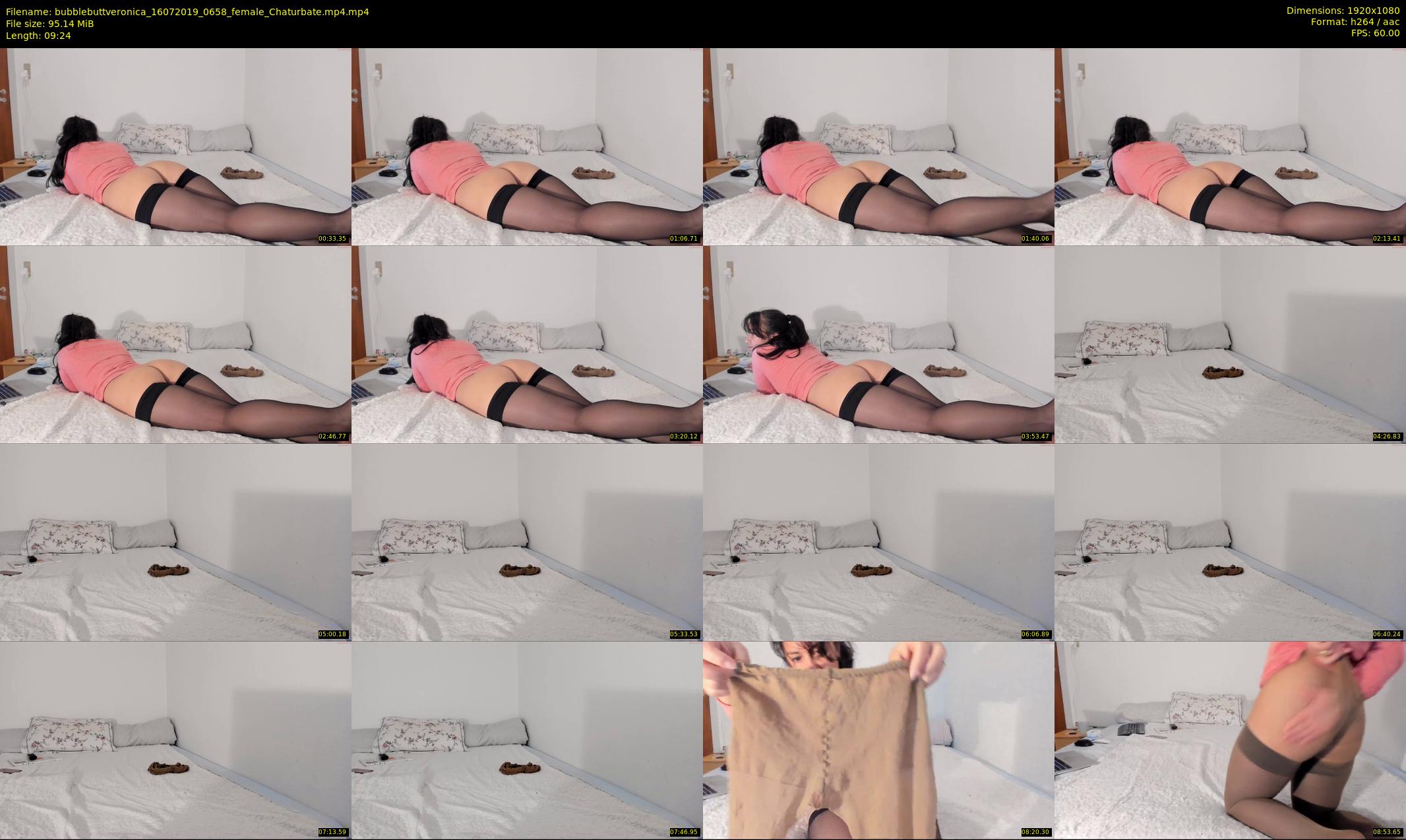 bubblebuttveronica — 10 minute Chaturbate female cam show recording, 1080p, Jul 16, 2019